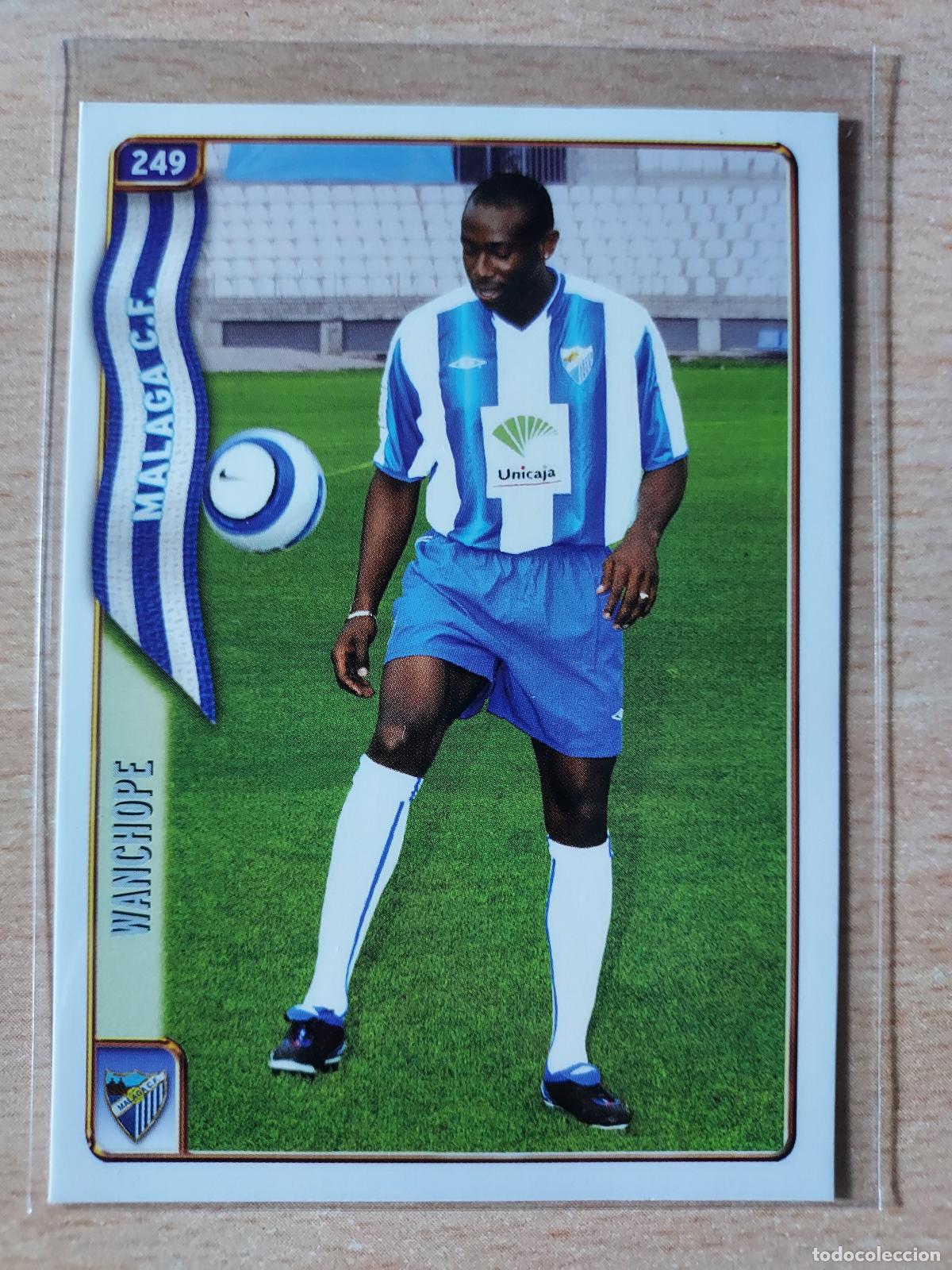 Cartes &agrave; collectionner de Football: 2004-2005 - 249 WANCHOPE - MALAGA CF - MUNDICROMO