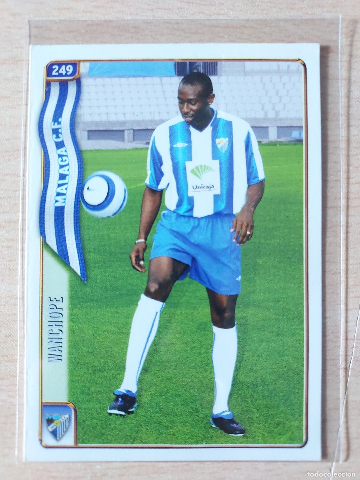 Cartes &agrave; collectionner de Football: 2004-2005 - 249 WANCHOPE - MALAGA CF - MUNDICROMO