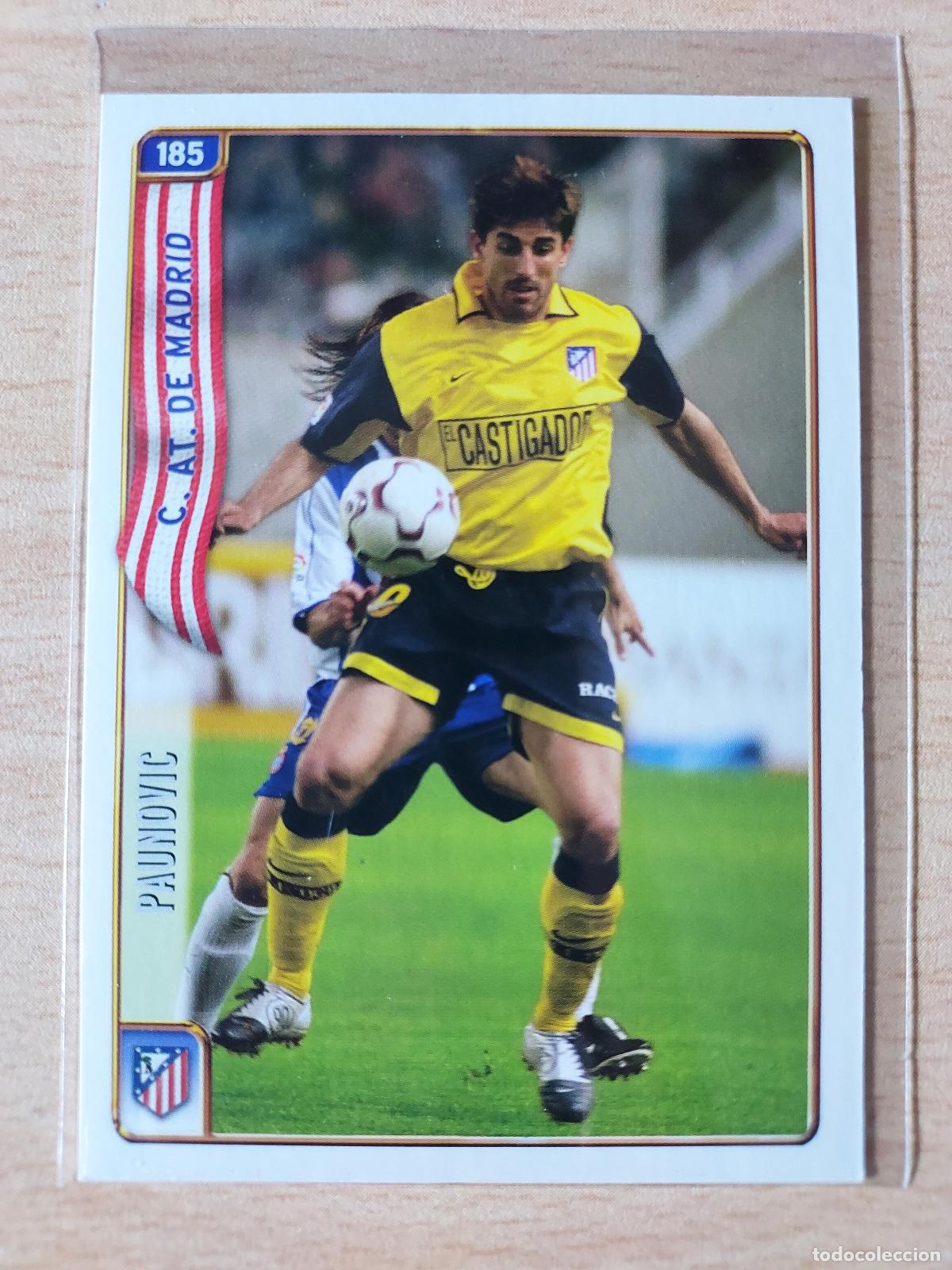 Cartes &agrave; collectionner de Football: 2004-2005 - 185 PAUNOVIC - ATLETICO DE MADRID - MUNDICROMO