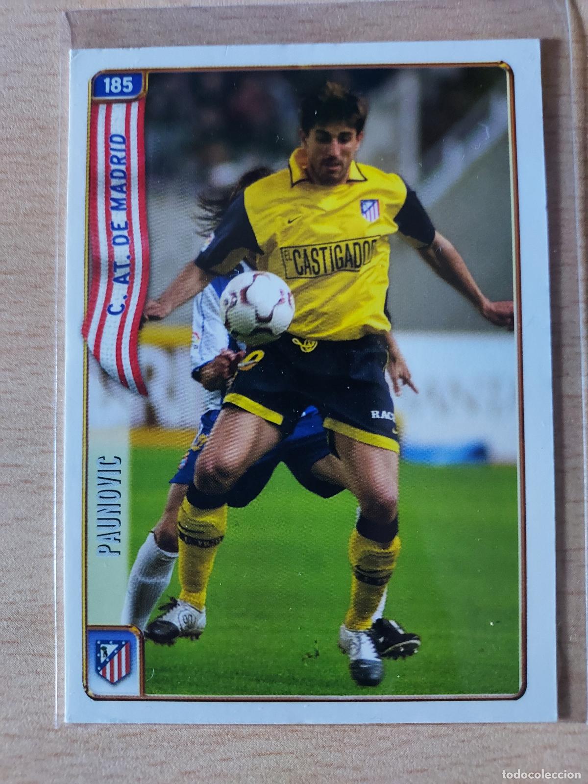 Cartes &agrave; collectionner de Football: 2004-2005 - 185 PAUNOVIC - ATLETICO DE MADRID - MUNDICROMO
