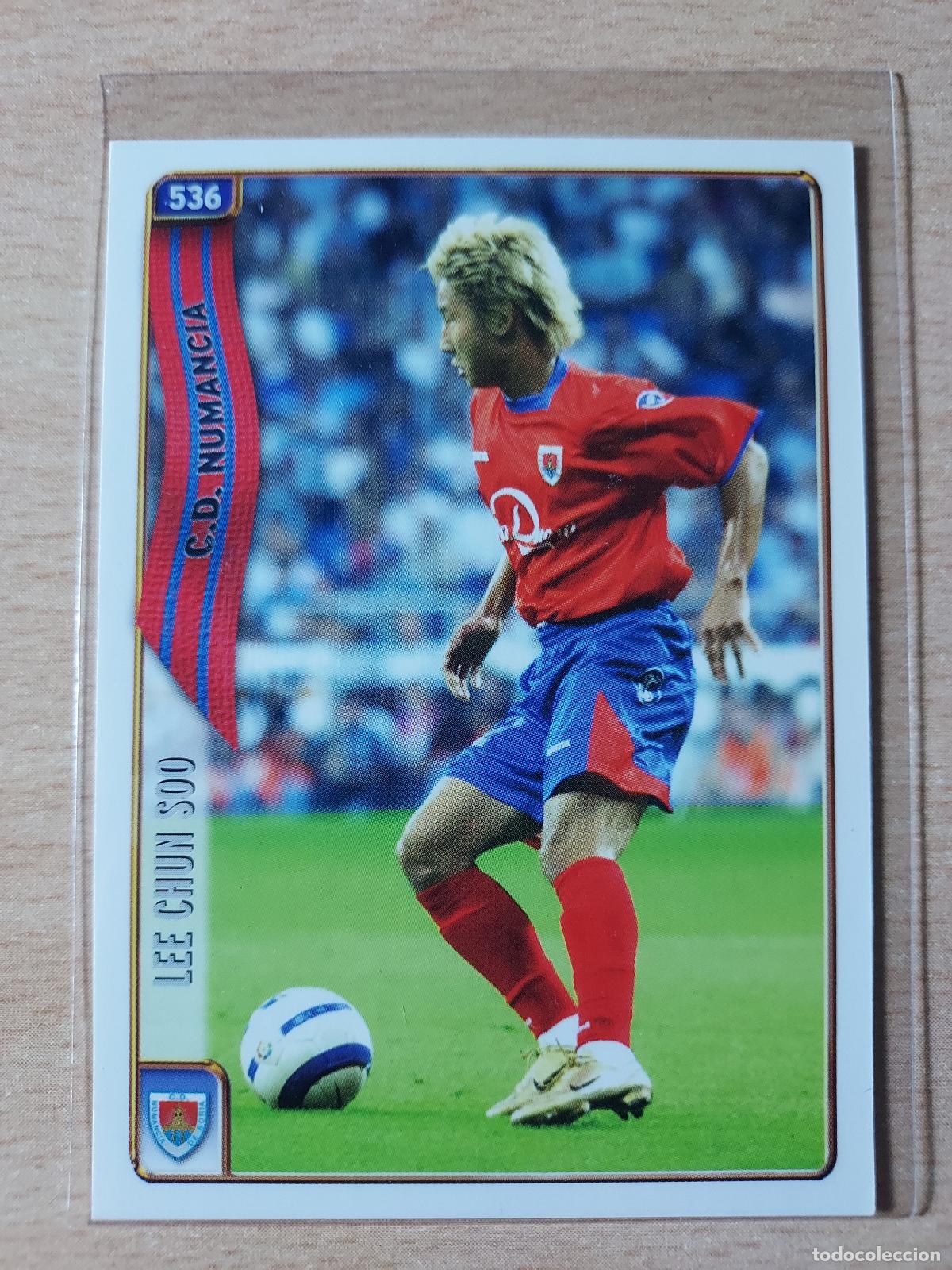 Cartes &agrave; collectionner de Football: 2004-2005 - 536 LEE CHUN SOO - CD NUMANCIA - MUNDICROMO