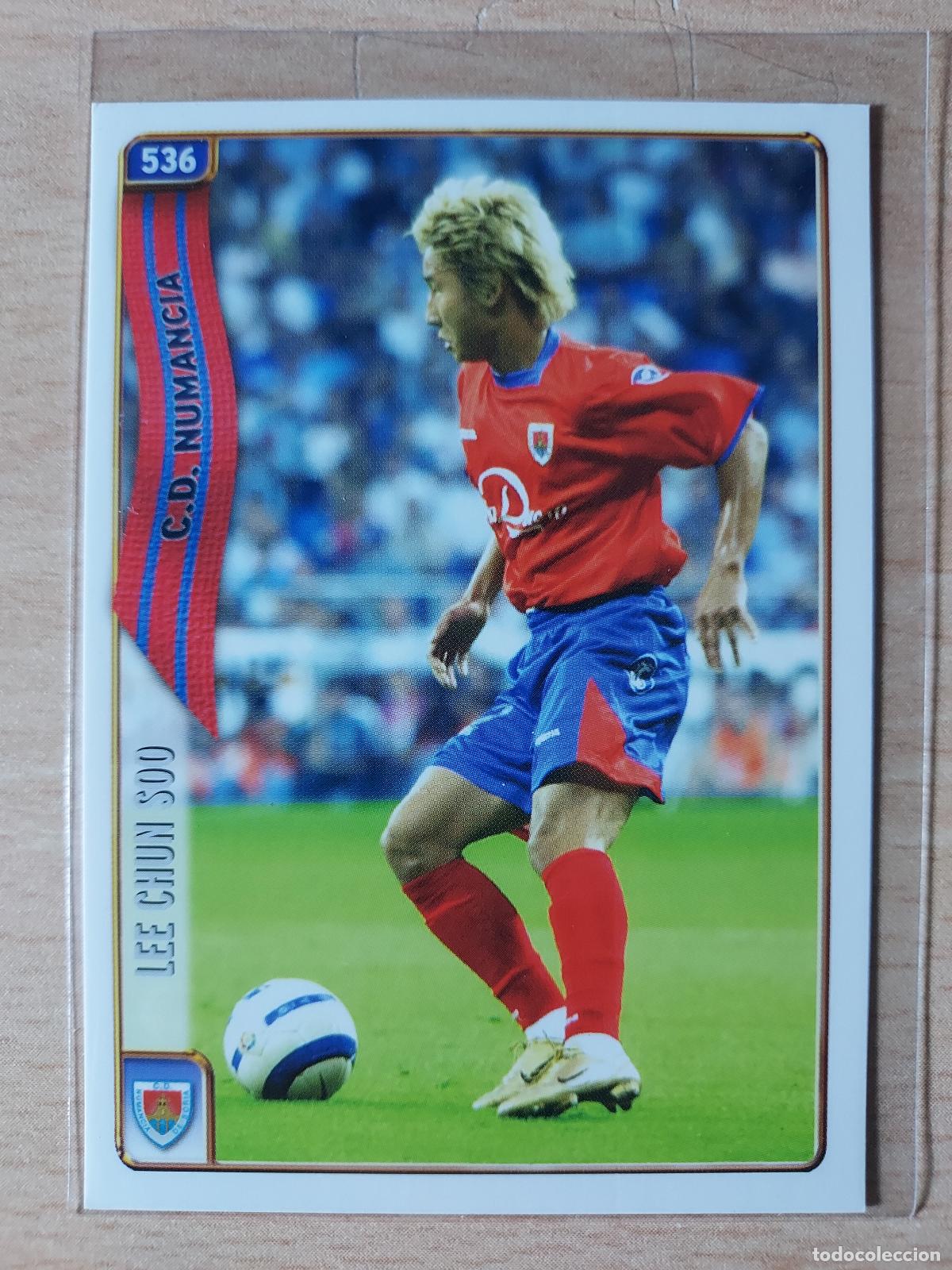 Cartes &agrave; collectionner de Football: 2004-2005 - 536 LEE CHUN SOO - CD NUMANCIA - MUNDICROMO