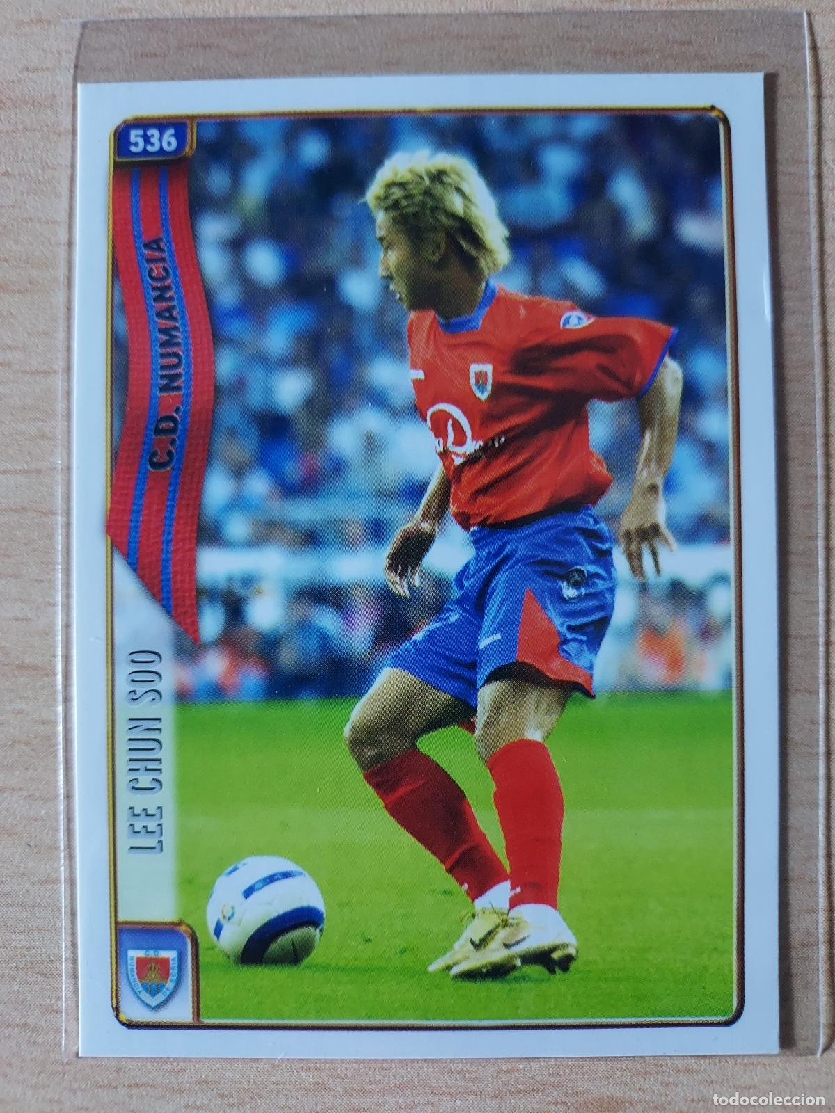Cartes &agrave; collectionner de Football: 2004-2005 - 536 LEE CHUN SOO - CD NUMANCIA - MUNDICROMO