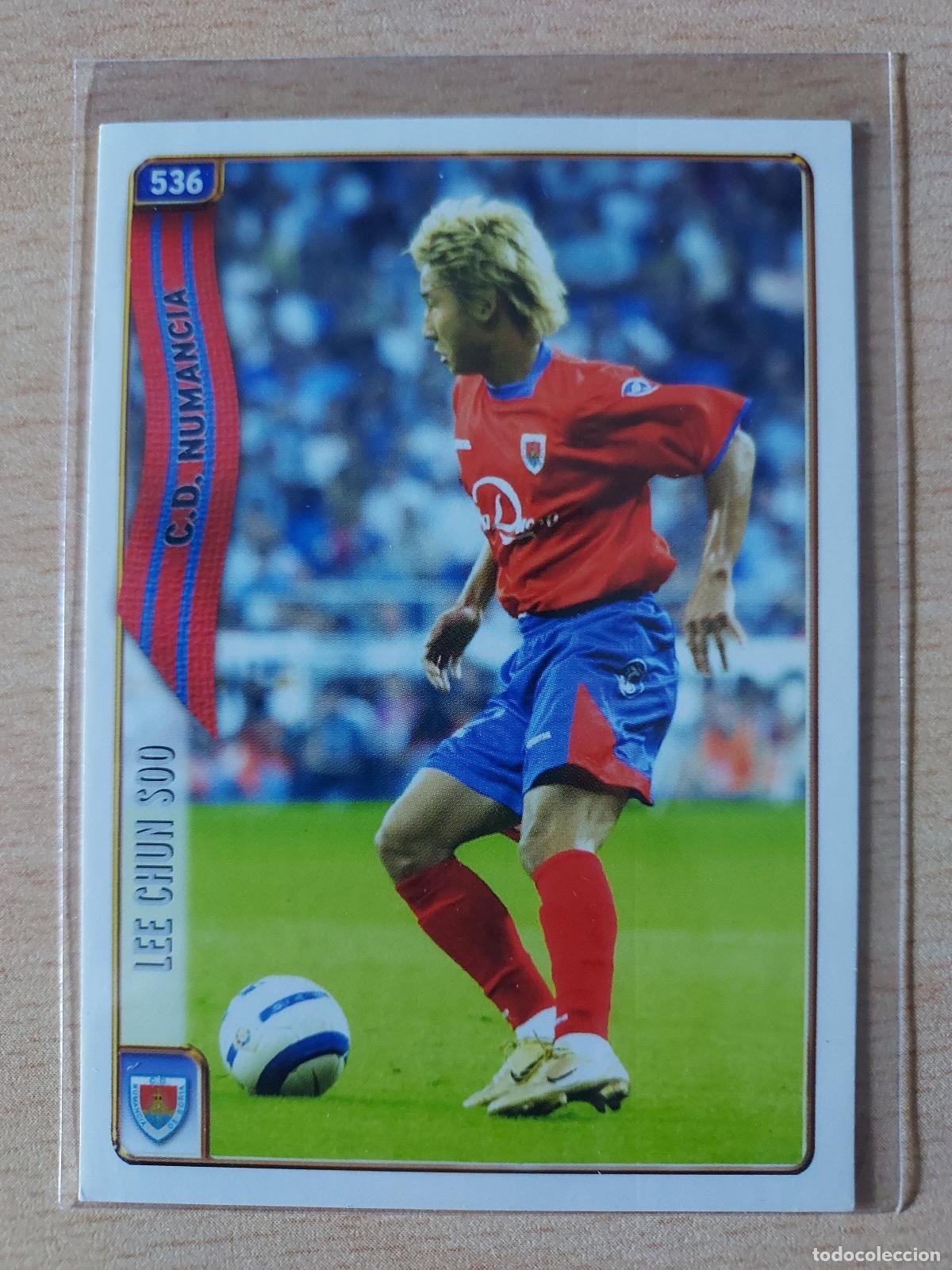 Cartes &agrave; collectionner de Football: 2004-2005 - 536 LEE CHUN SOO - CD NUMANCIA - MUNDICROMO