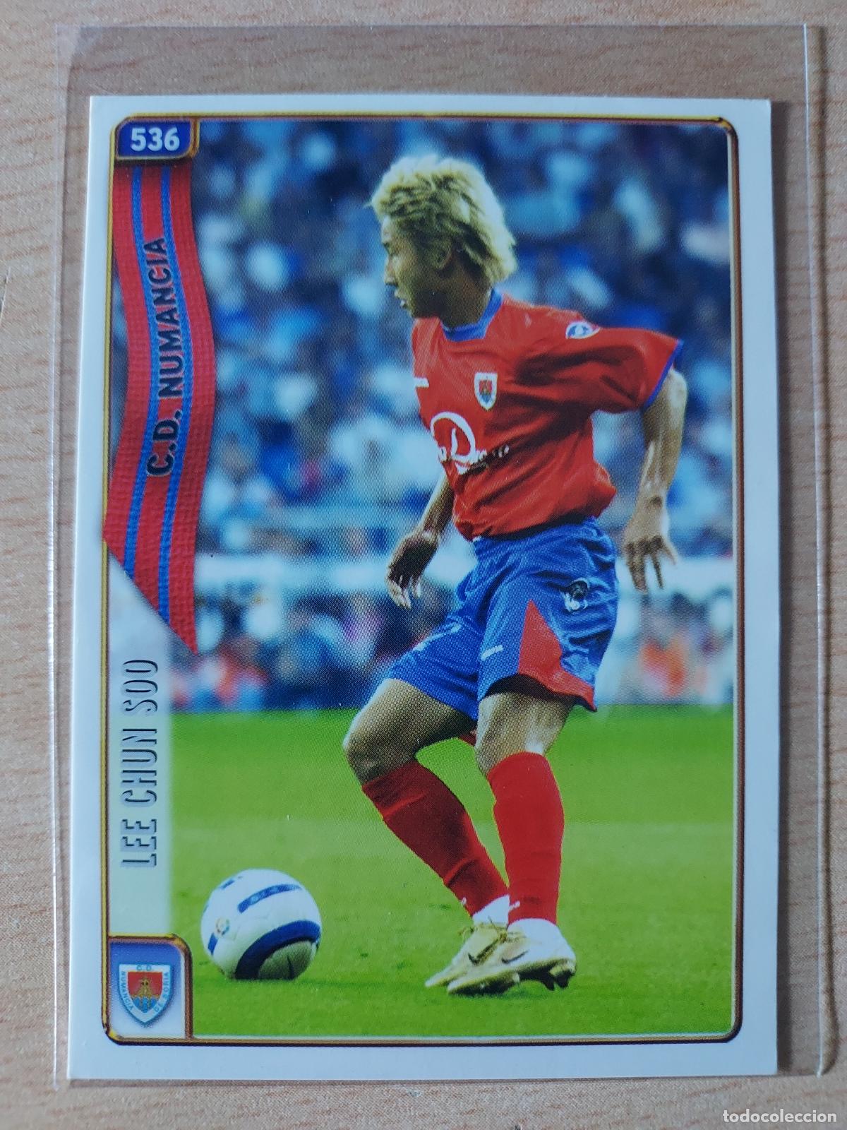 Cartes &agrave; collectionner de Football: 2004-2005 - 536 LEE CHUN SOO - CD NUMANCIA - MUNDICROMO