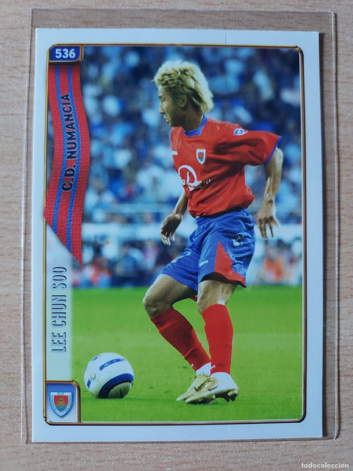 Cartes &agrave; collectionner de Football: 2004-2005 - 536 LEE CHUN SOO - CD NUMANCIA - MUNDICROMO