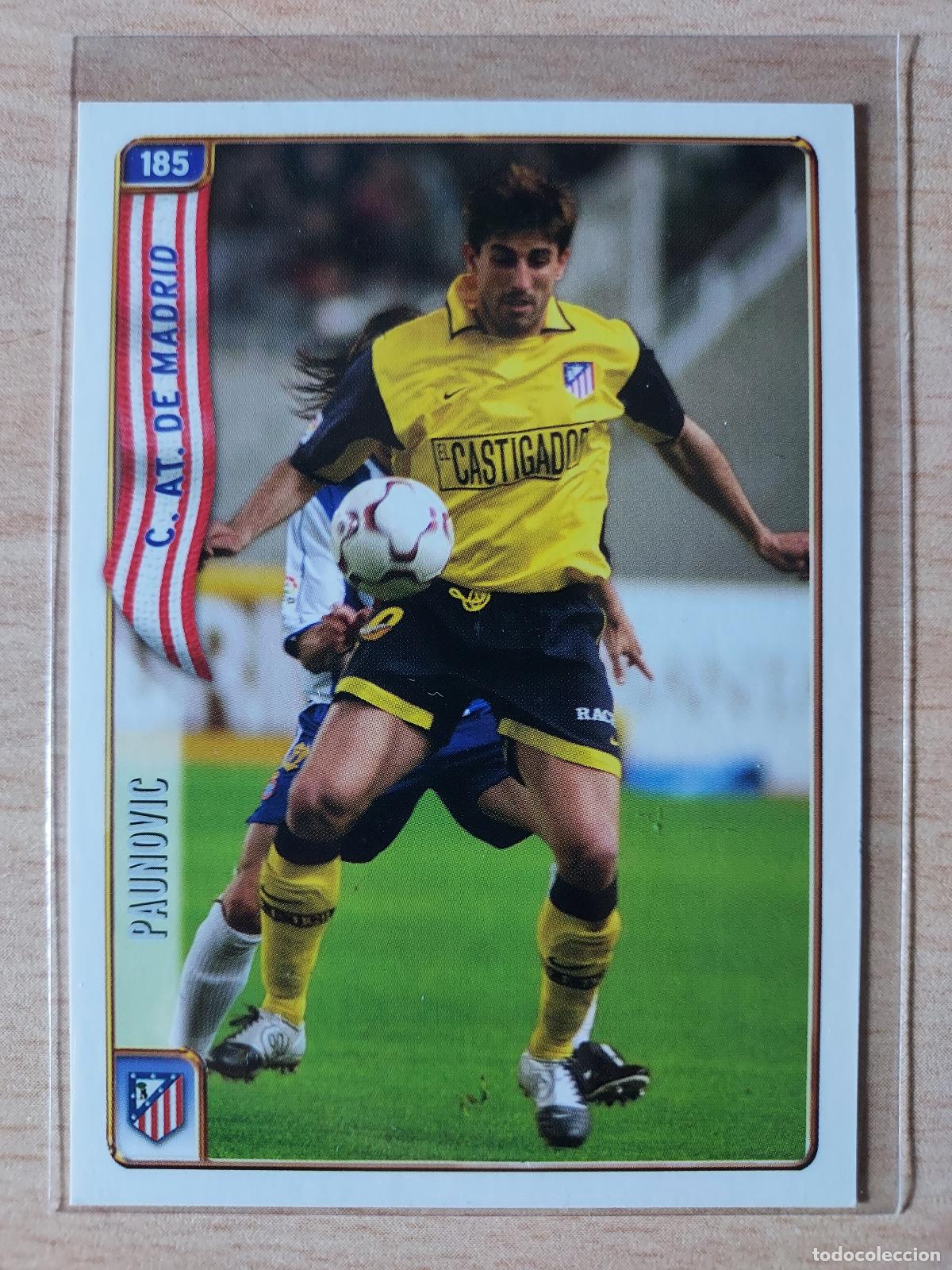 Cartes &agrave; collectionner de Football: 2004-2005 - 185 PAUNOVIC - ATLETICO DE MADRID - MUNDICROMO