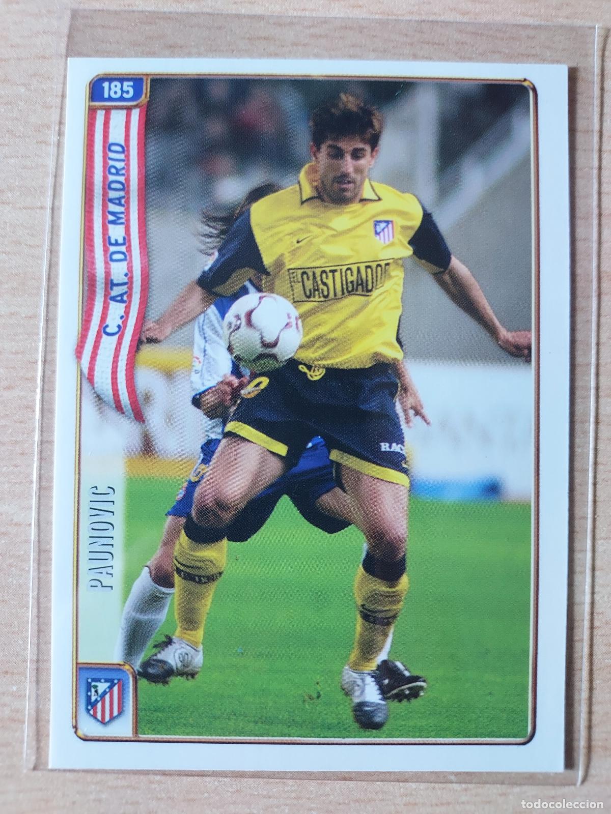 Cartes &agrave; collectionner de Football: 2004-2005 - 185 PAUNOVIC - ATLETICO DE MADRID - MUNDICROMO