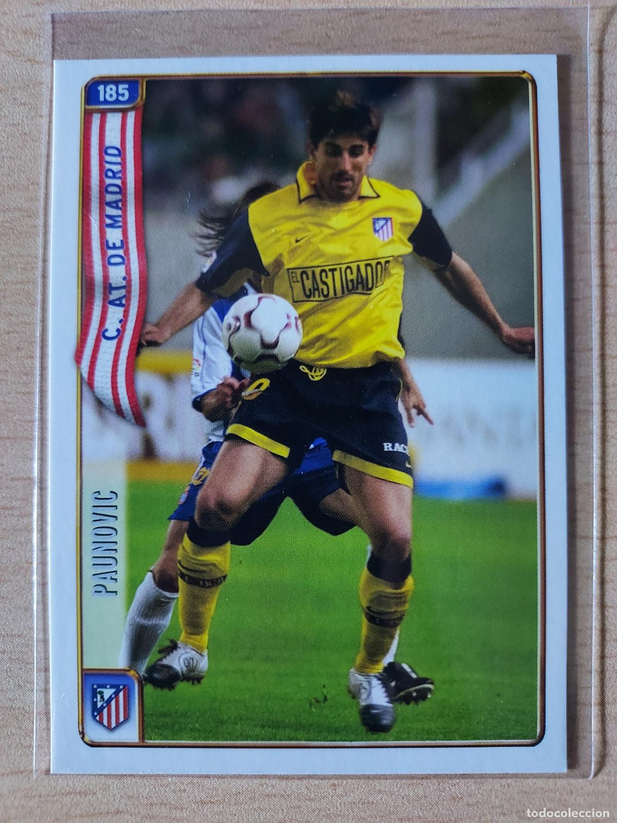 Cartes &agrave; collectionner de Football: 2004-2005 - 185 PAUNOVIC - ATLETICO DE MADRID - MUNDICROMO
