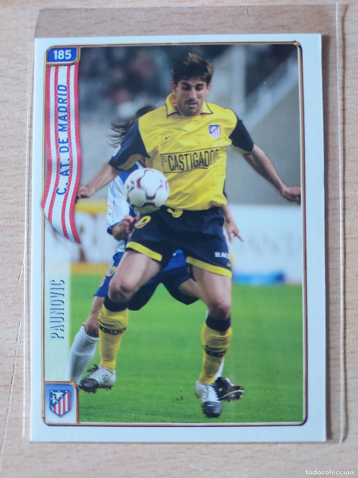 Cartes &agrave; collectionner de Football: 2004-2005 - 185 PAUNOVIC - ATLETICO DE MADRID - MUNDICROMO