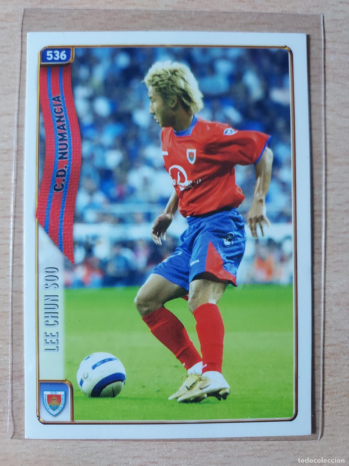 Cartes &agrave; collectionner de Football: 2004-2005 - 536 LEE CHUN SOO - CD NUMANCIA - MUNDICROMO