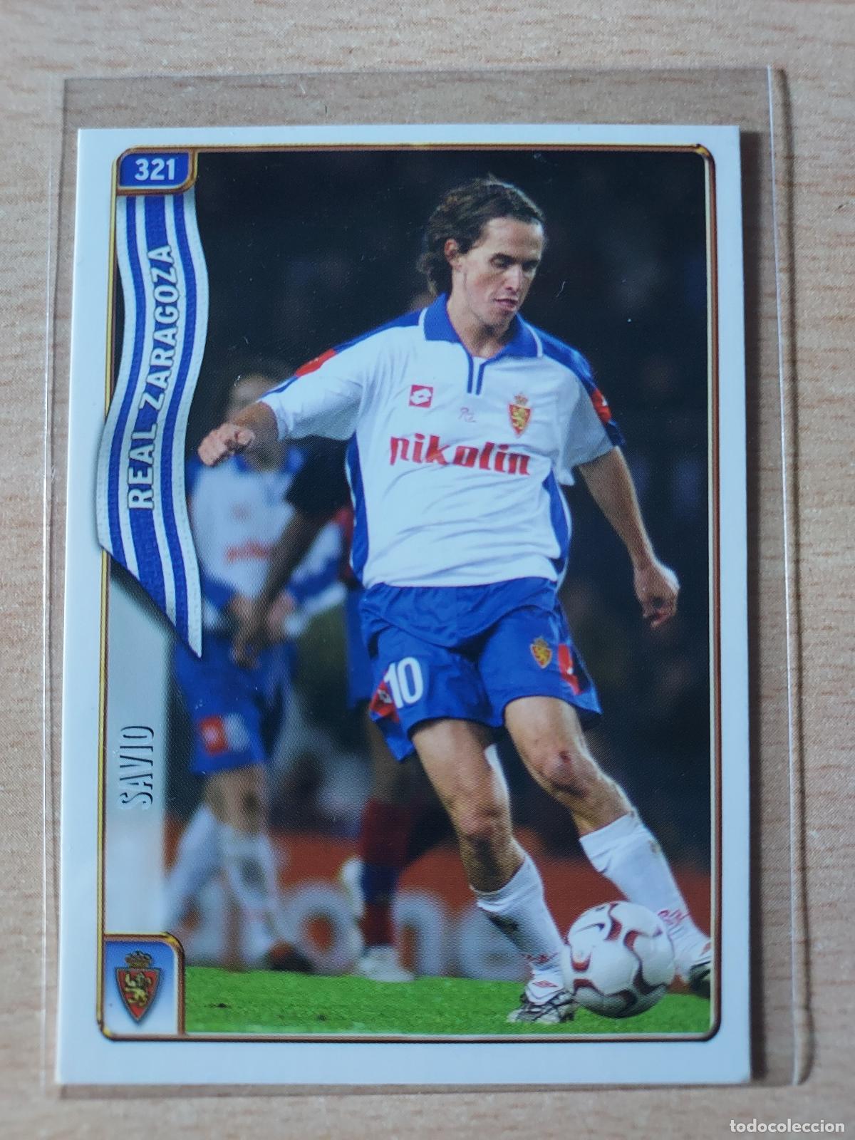 Cartes &agrave; collectionner de Football: 2004-2005 - 321 SAVIO - REAL ZARAGOZA - MUNDICROMO