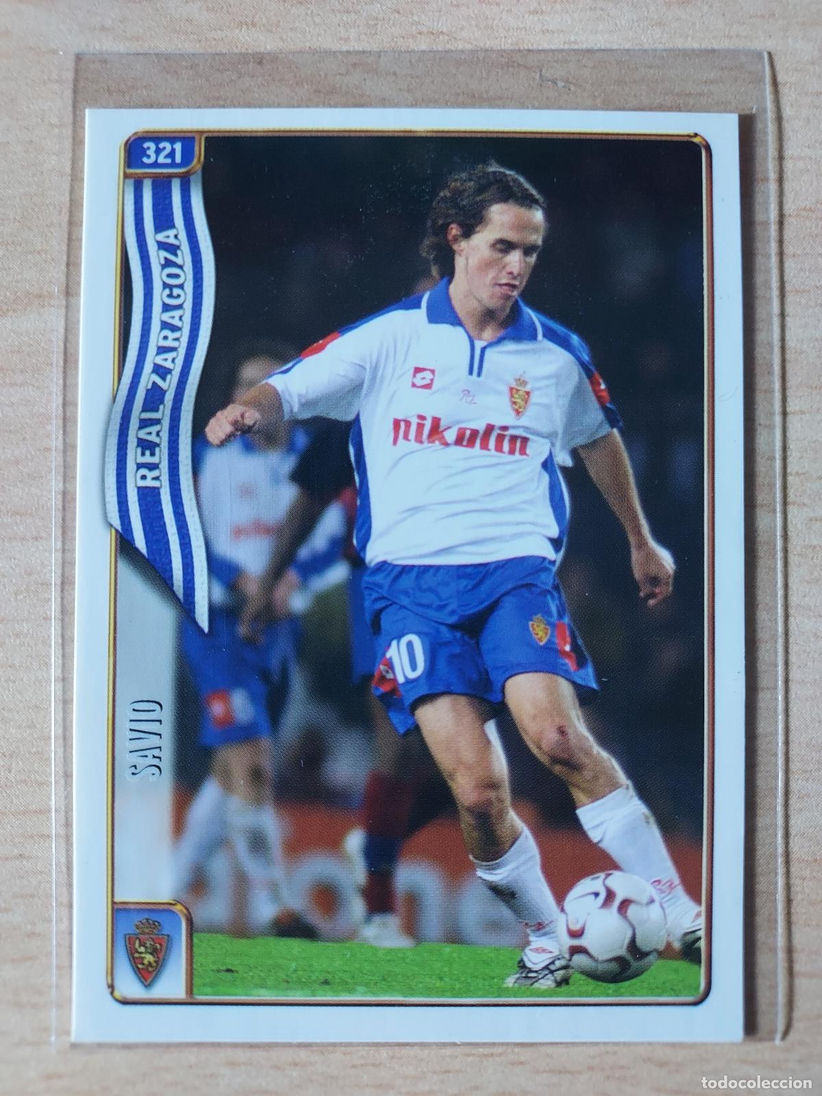 Cartes &agrave; collectionner de Football: 2004-2005 - 321 SAVIO - REAL ZARAGOZA - MUNDICROMO