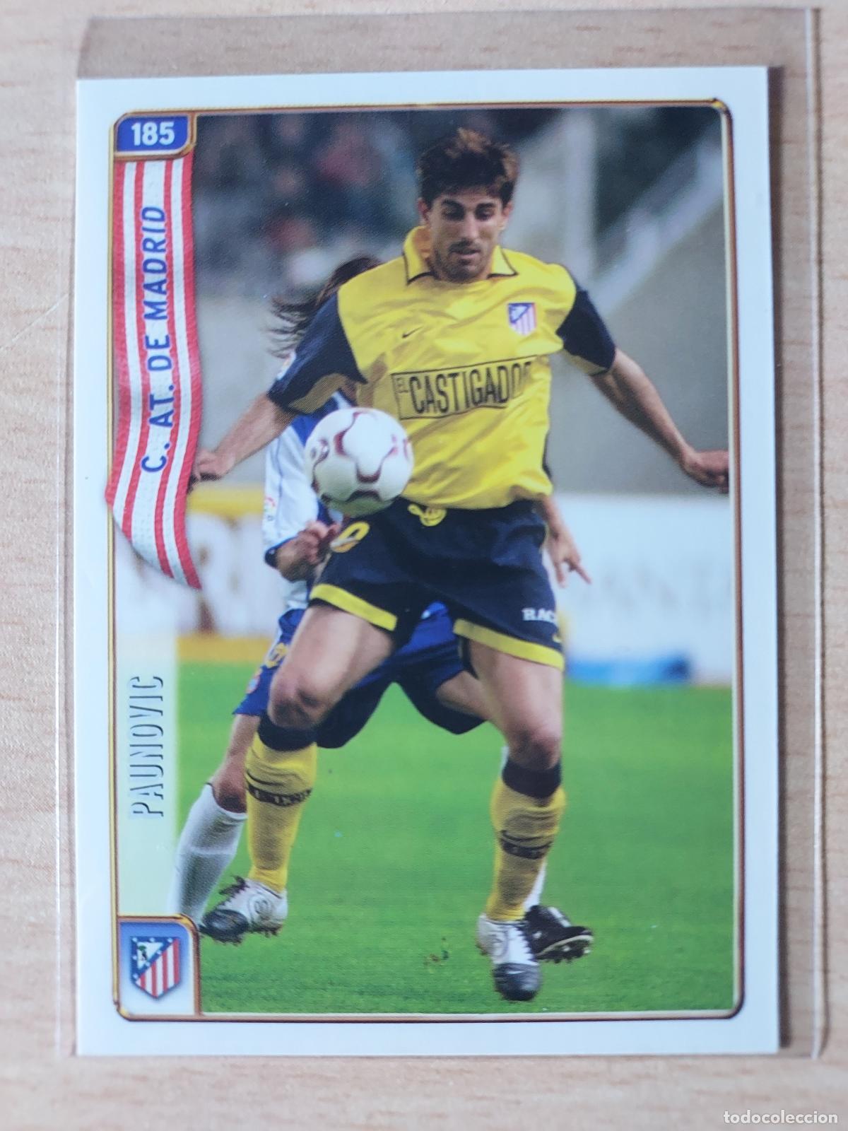 Cartes &agrave; collectionner de Football: 2004-2005 - 185 PAUNOVIC - ATLETICO DE MADRID - MUNDICROMO