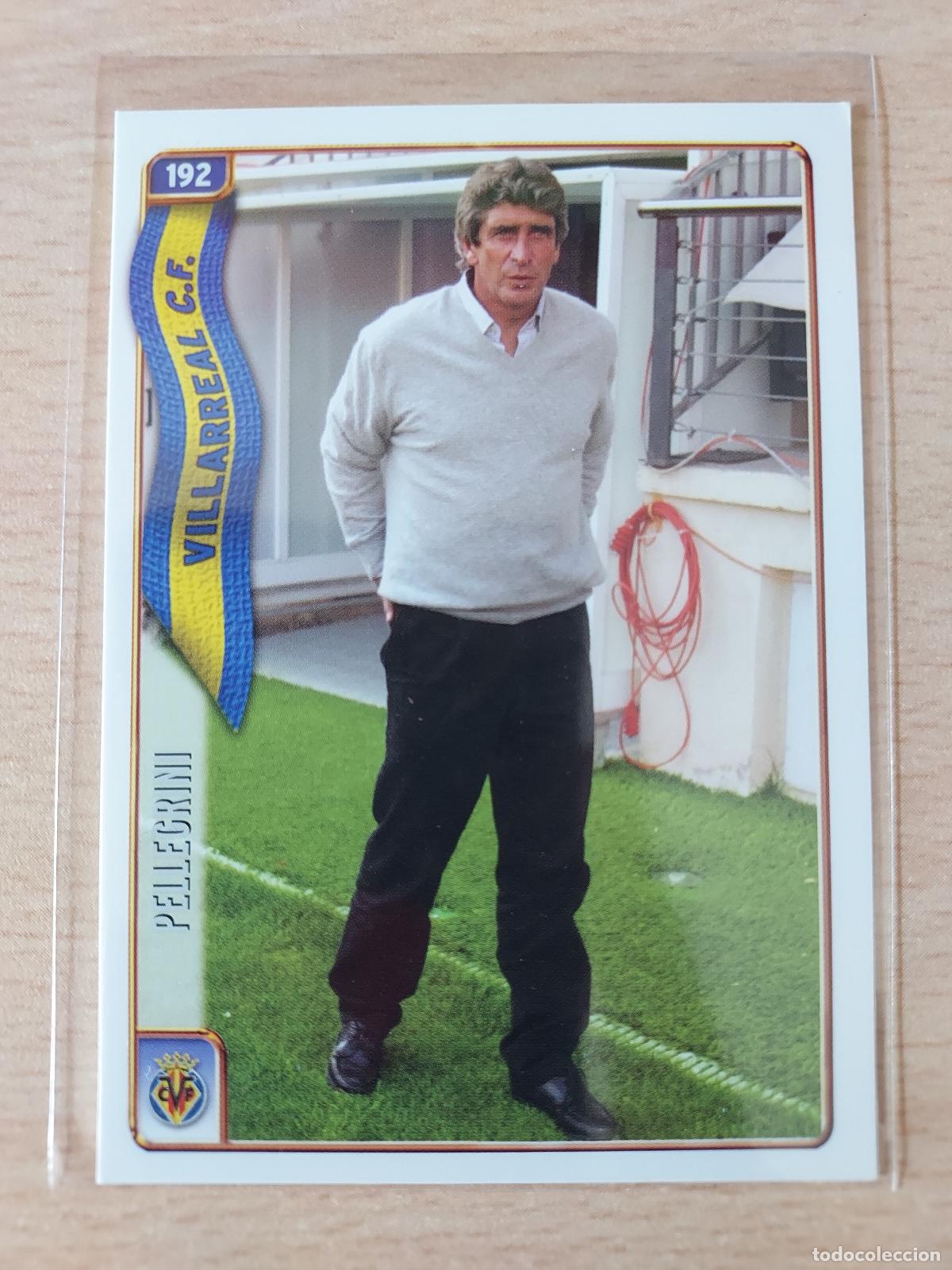 Cartes &agrave; collectionner de Football: 2004-2005 - 192 PELLEGRINI - VILLARREAL CF - MUNDICROMO