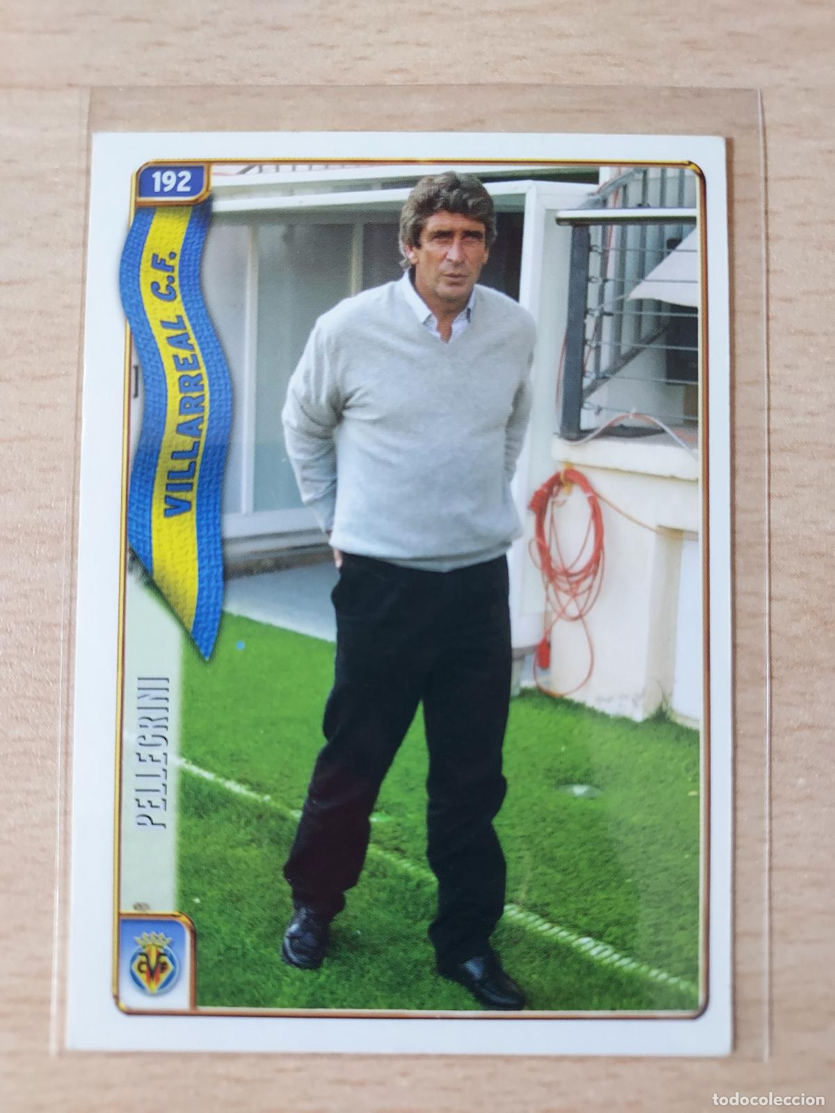 Cartes &agrave; collectionner de Football: 2004-2005 - 192 PELLEGRINI - VILLARREAL CF - MUNDICROMO