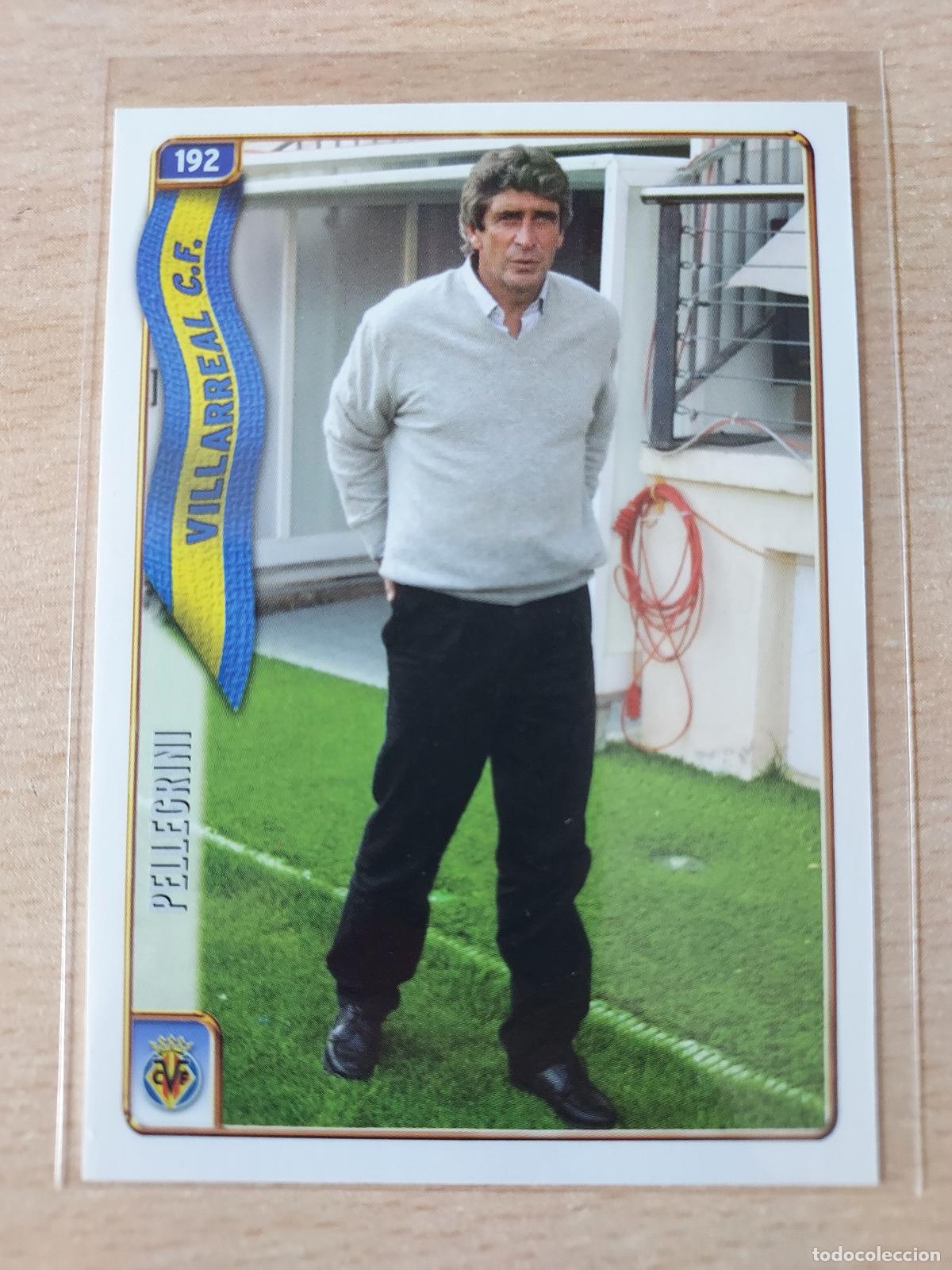 Cartes &agrave; collectionner de Football: 2004-2005 - 192 PELLEGRINI - VILLARREAL CF - MUNDICROMO