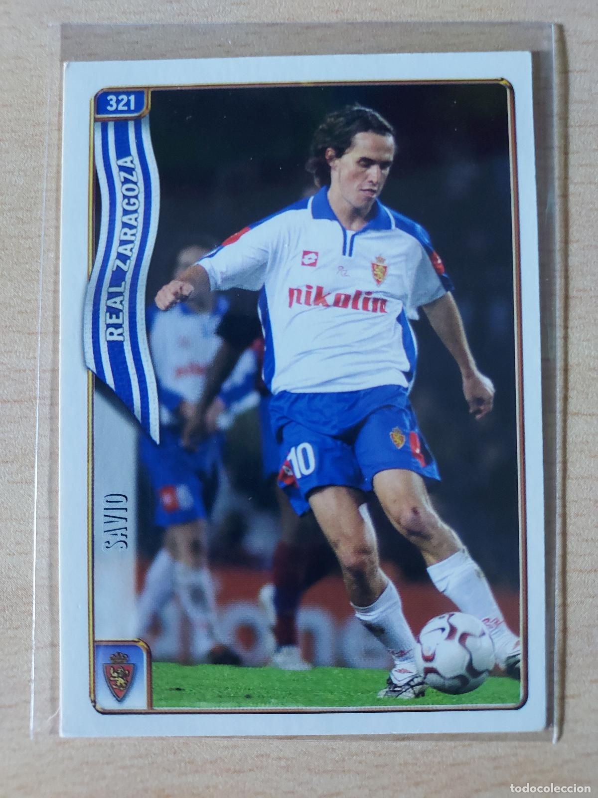 Cartes &agrave; collectionner de Football: 2004-2005 - 321 SAVIO - REAL ZARAGOZA - MUNDICROMO