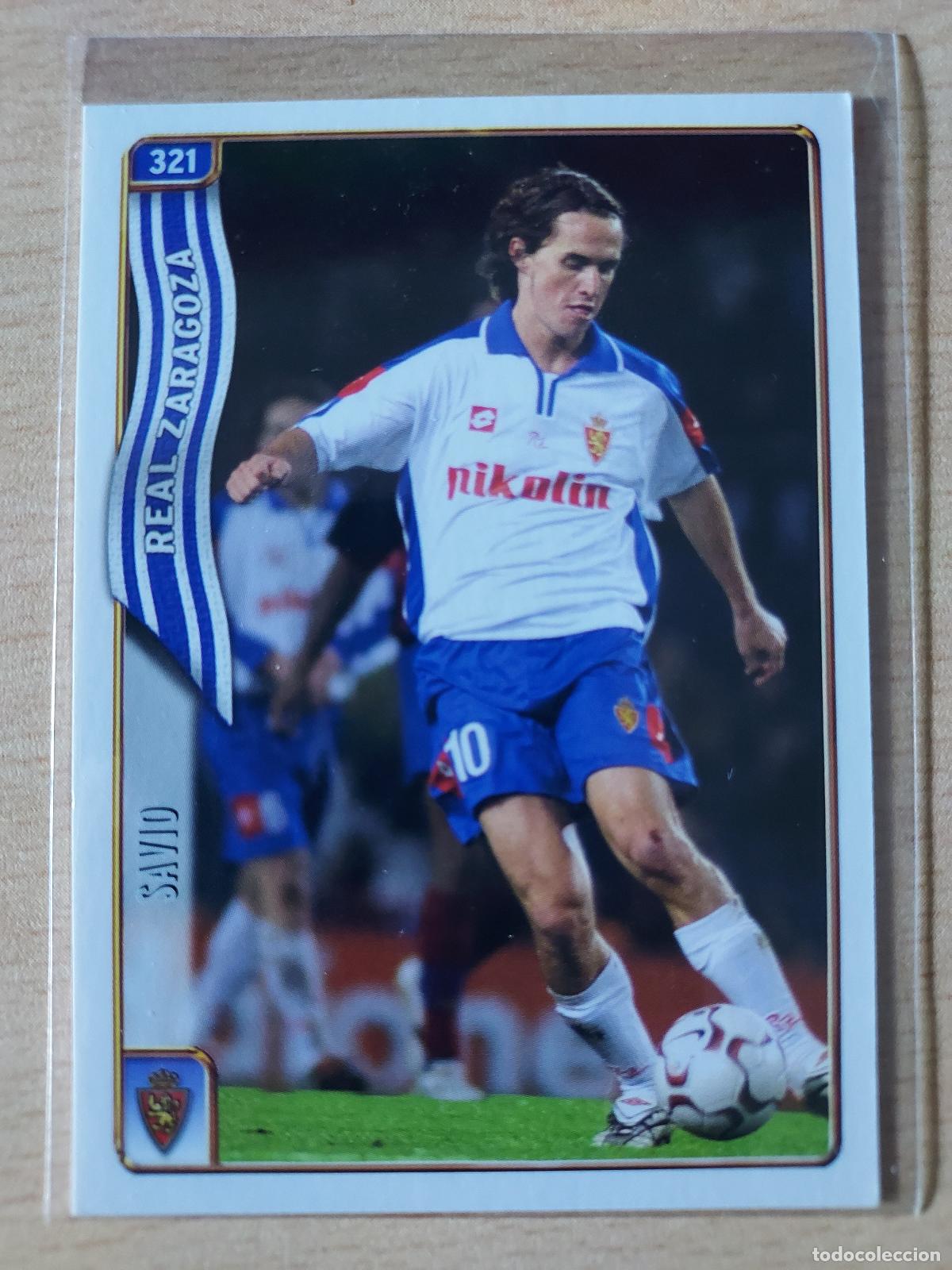 Cartes &agrave; collectionner de Football: 2004-2005 - 321 SAVIO - REAL ZARAGOZA - MUNDICROMO