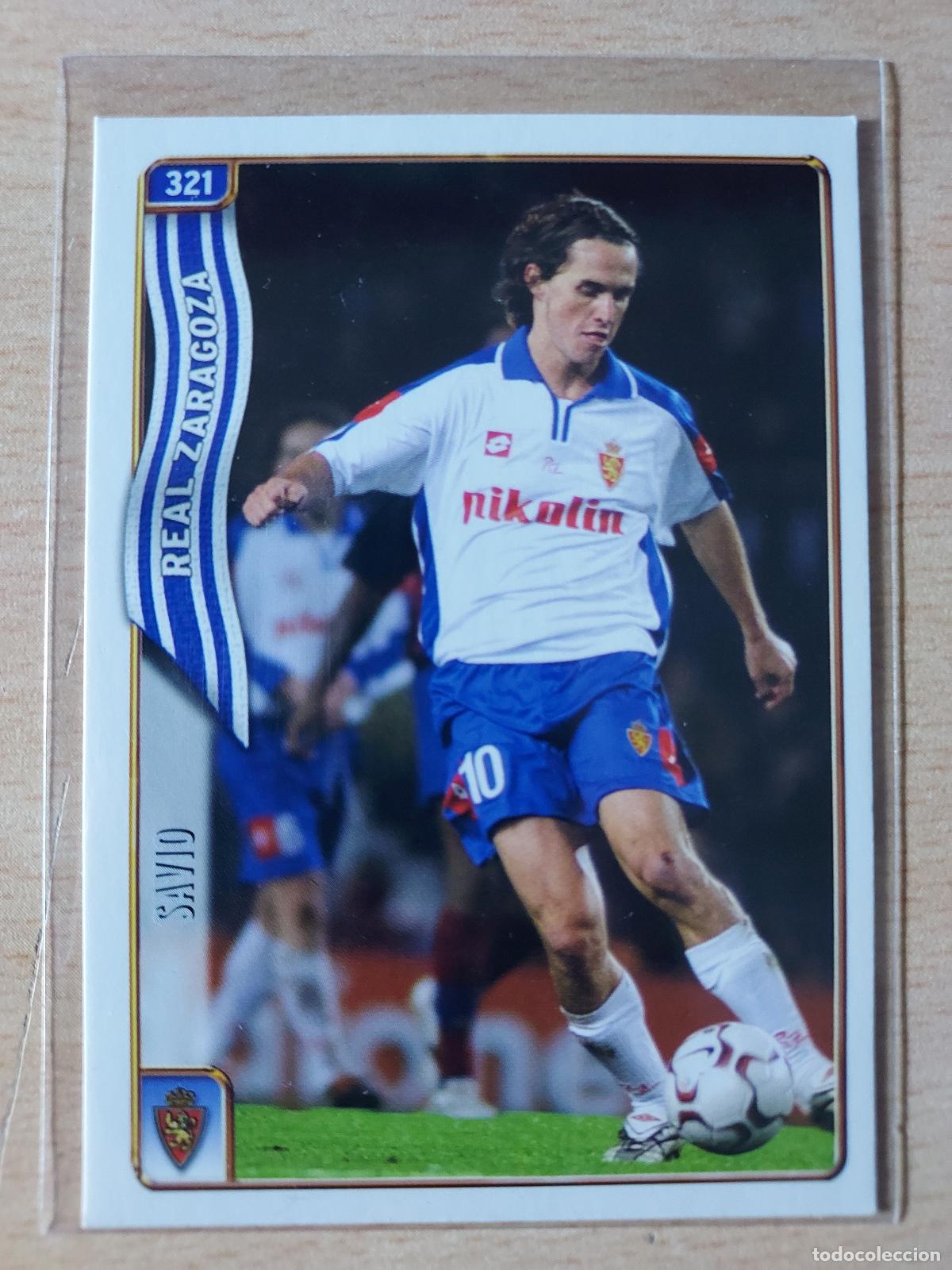Cartes &agrave; collectionner de Football: 2004-2005 - 321 SAVIO - REAL ZARAGOZA - MUNDICROMO