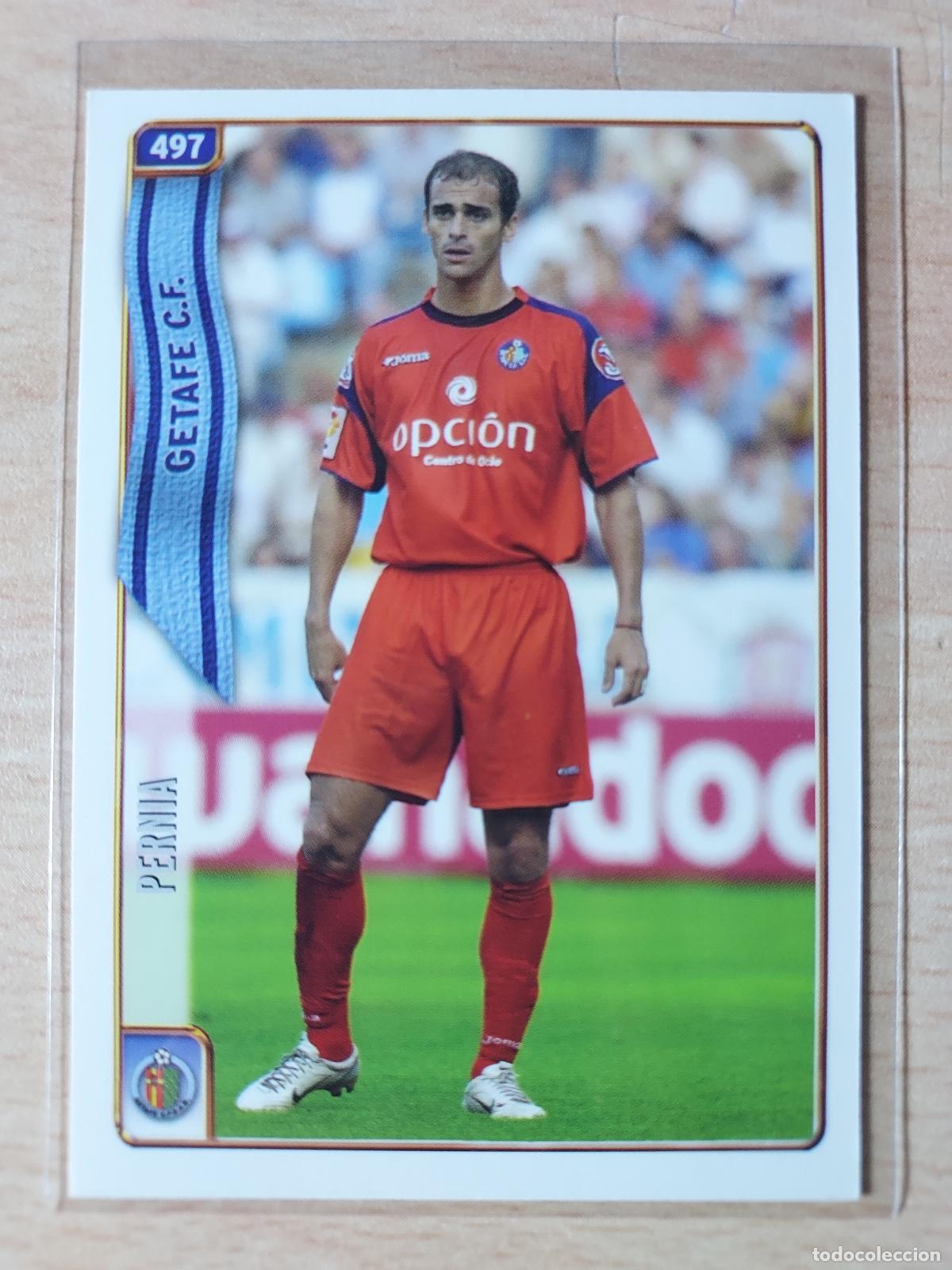 Cartes &agrave; collectionner de Football: 2004-2005 - 497 PERNIA - GETAFE CF - MUNDICROMO