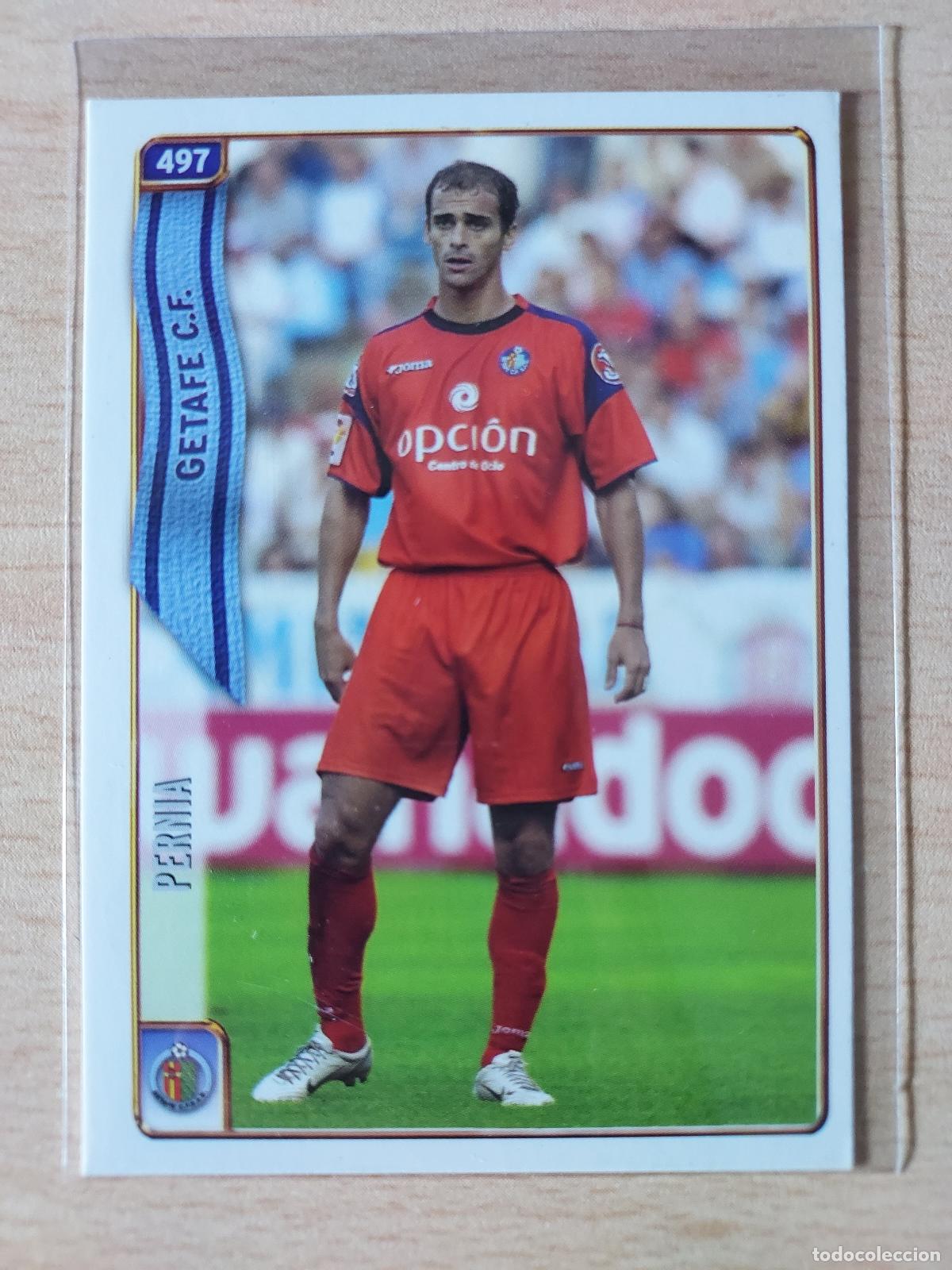 Cartes &agrave; collectionner de Football: 2004-2005 - 497 PERNIA - GETAFE CF - MUNDICROMO