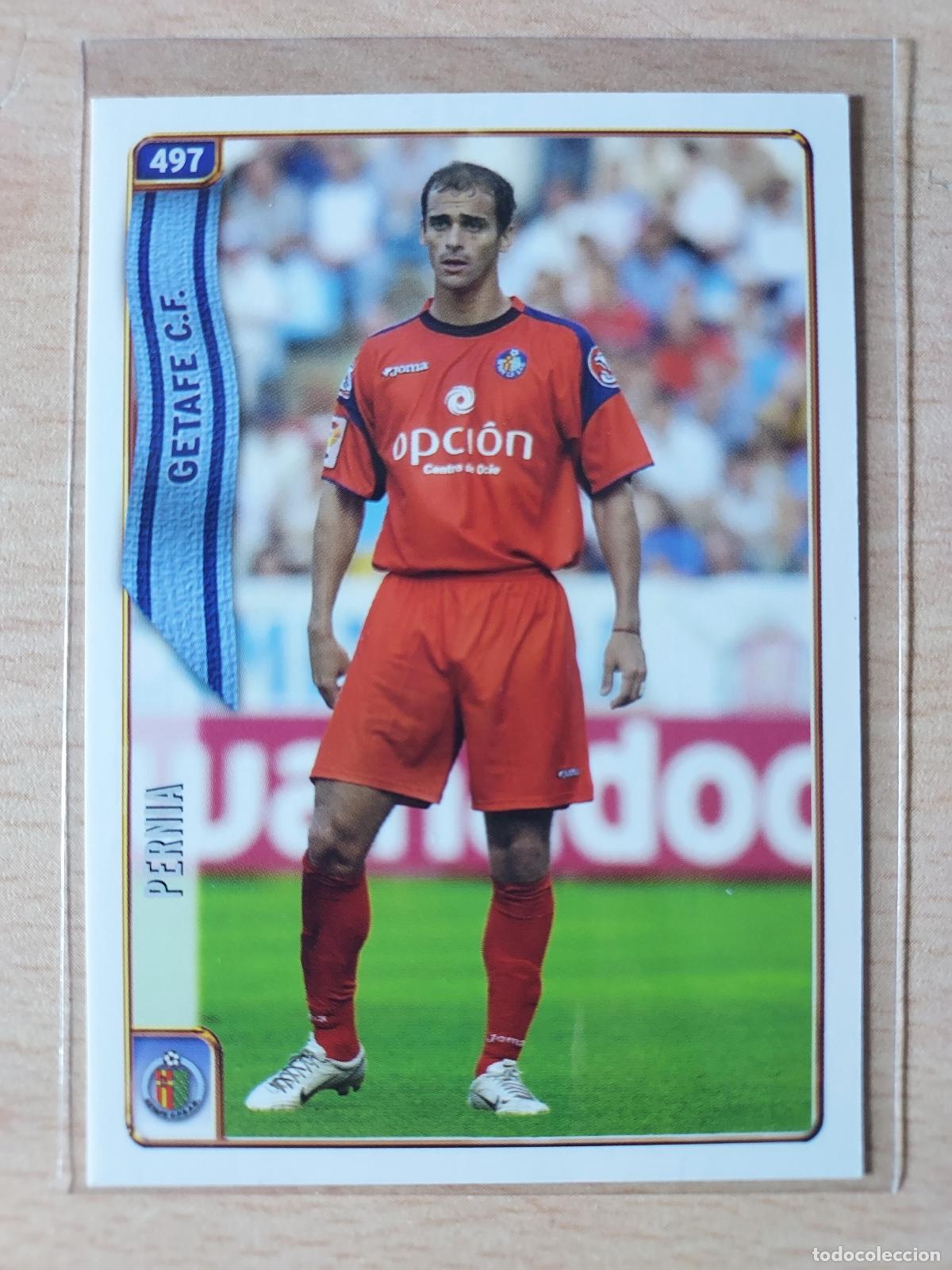Cartes &agrave; collectionner de Football: 2004-2005 - 497 PERNIA - GETAFE CF - MUNDICROMO