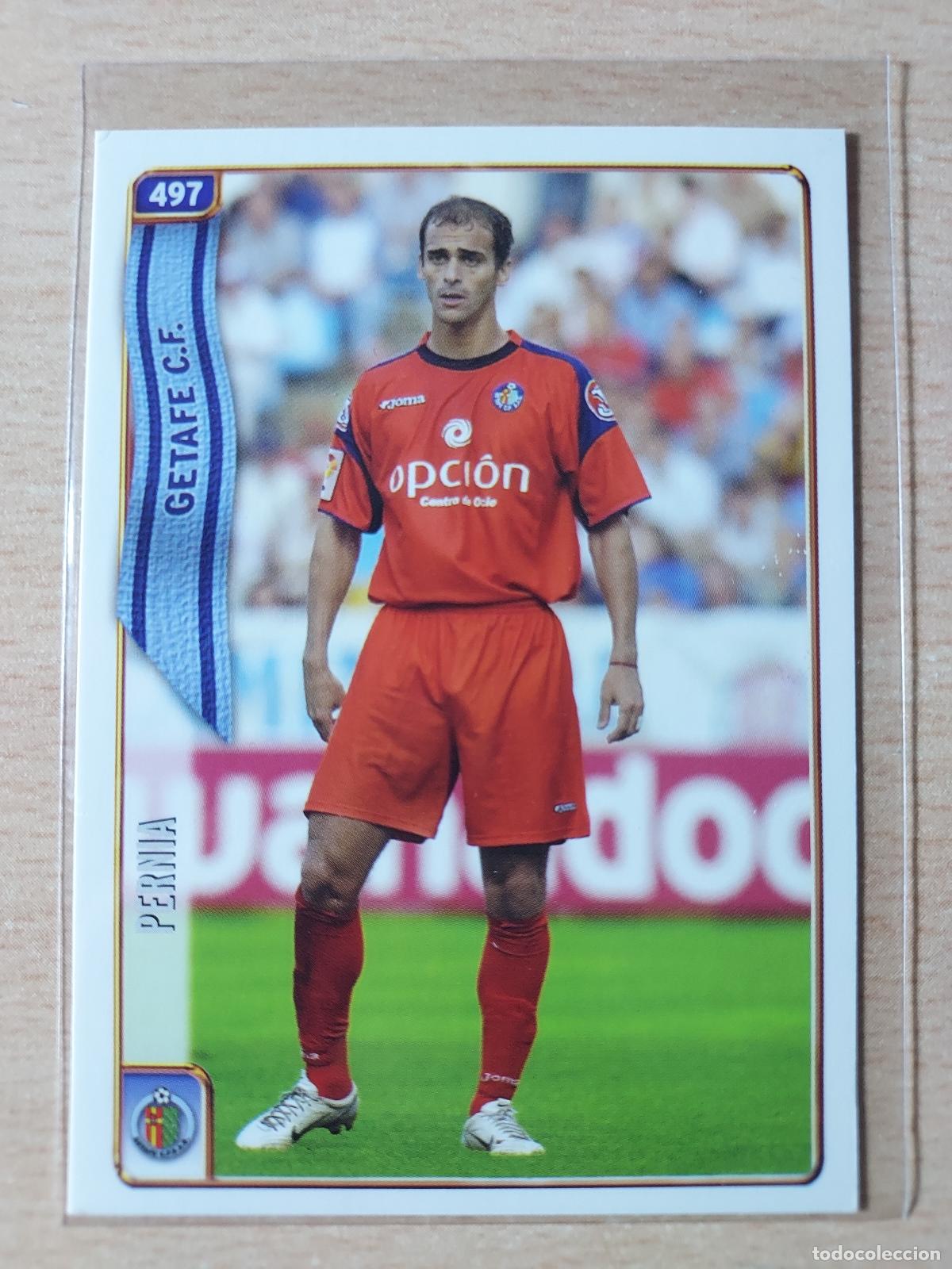 Cartes &agrave; collectionner de Football: 2004-2005 - 497 PERNIA - GETAFE CF - MUNDICROMO
