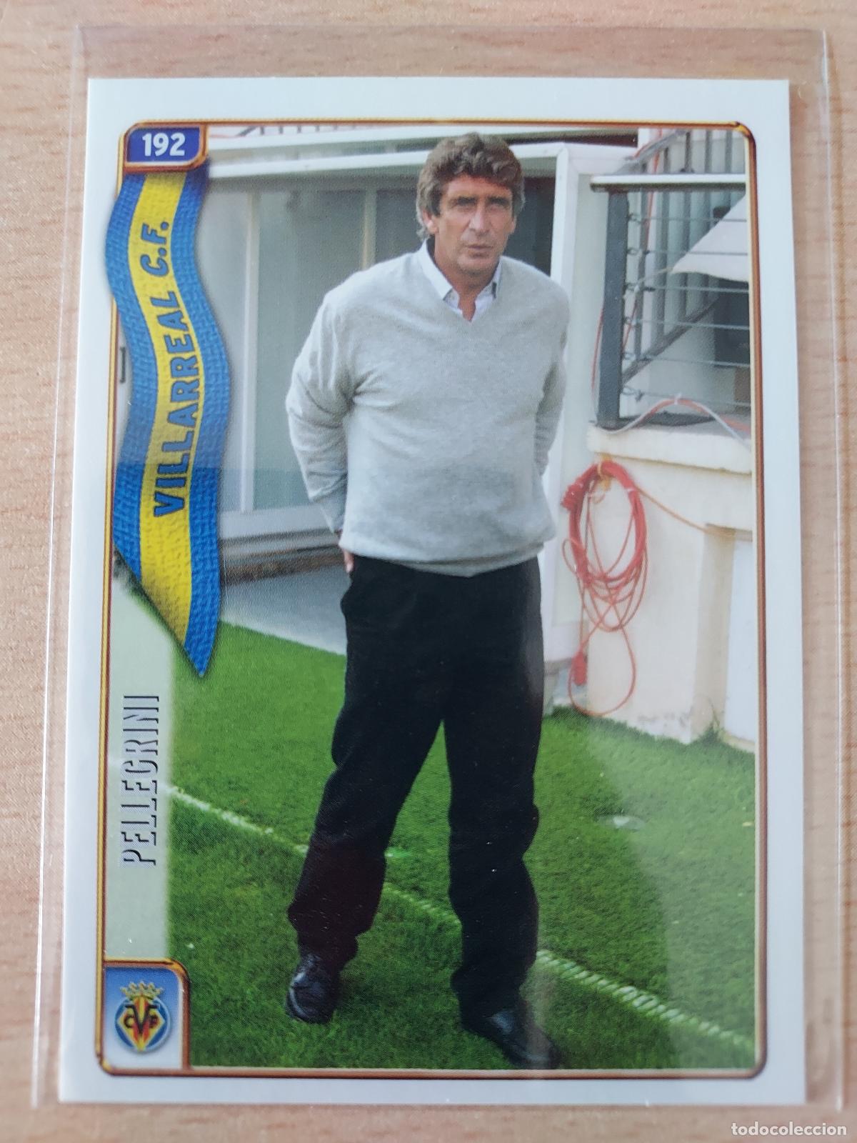 Cromos de F&uacute;tbol: 2004-2005 - 192 PELLEGRINI - VILLARREAL CF - MUNDICROMO