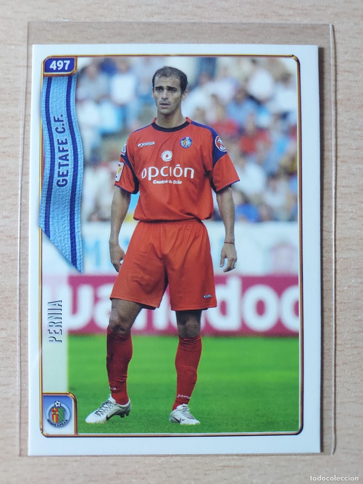 Cromos de F&uacute;tbol: 2004-2005 - 497 PERNIA - GETAFE CF - MUNDICROMO