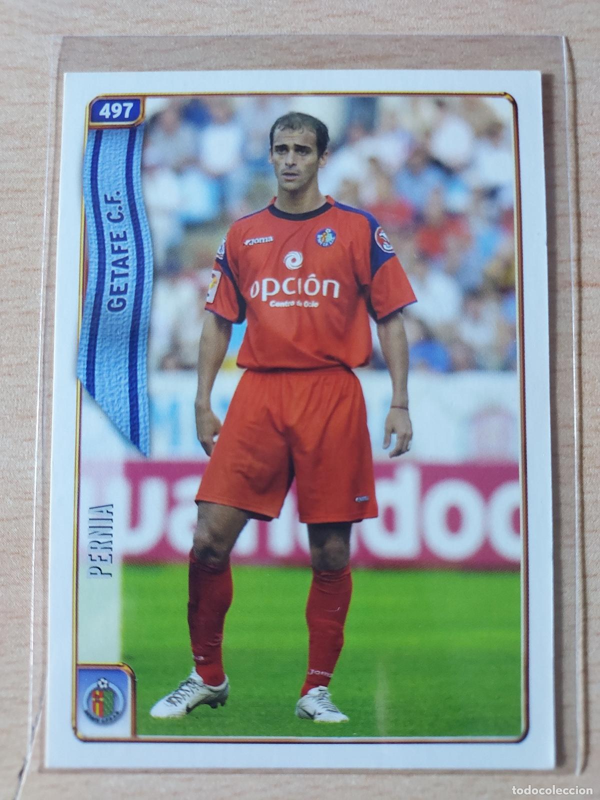Cromos de F&uacute;tbol: 2004-2005 - 497 PERNIA - GETAFE CF - MUNDICROMO