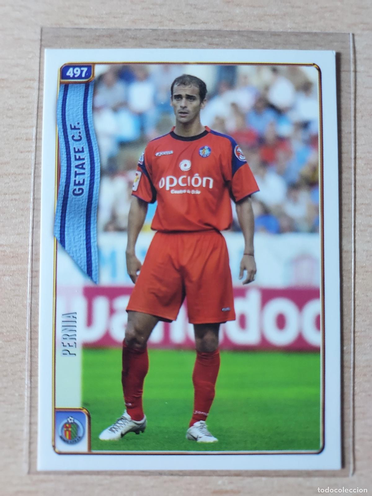 Cromos de F&uacute;tbol: 2004-2005 - 497 PERNIA - GETAFE CF - MUNDICROMO