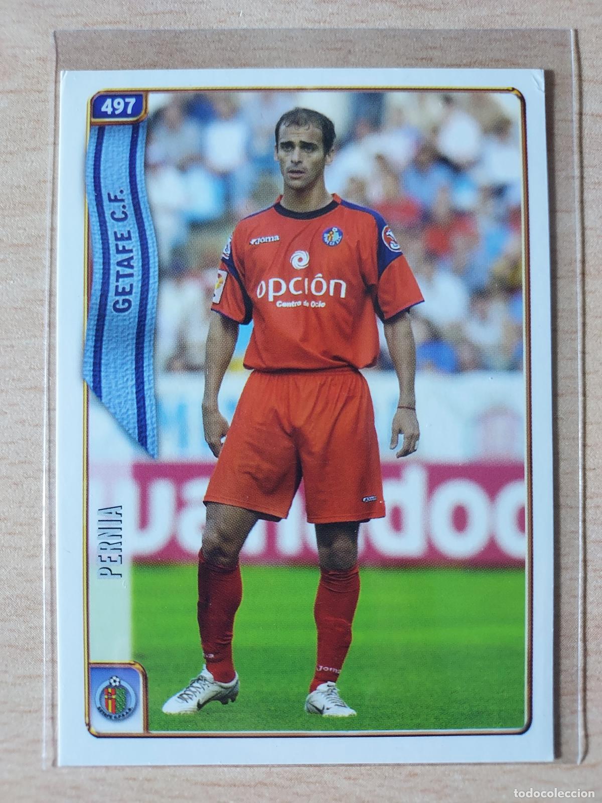 Cromos de F&uacute;tbol: 2004-2005 - 497 PERNIA - GETAFE CF - MUNDICROMO