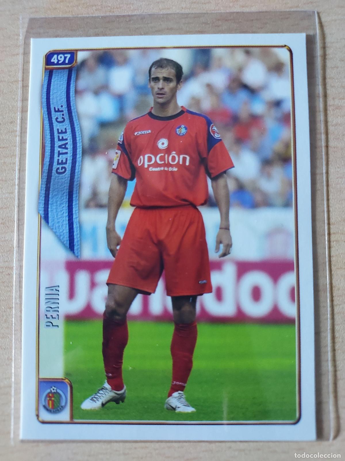 Cromos de F&uacute;tbol: 2004-2005 - 497 PERNIA - GETAFE CF - MUNDICROMO