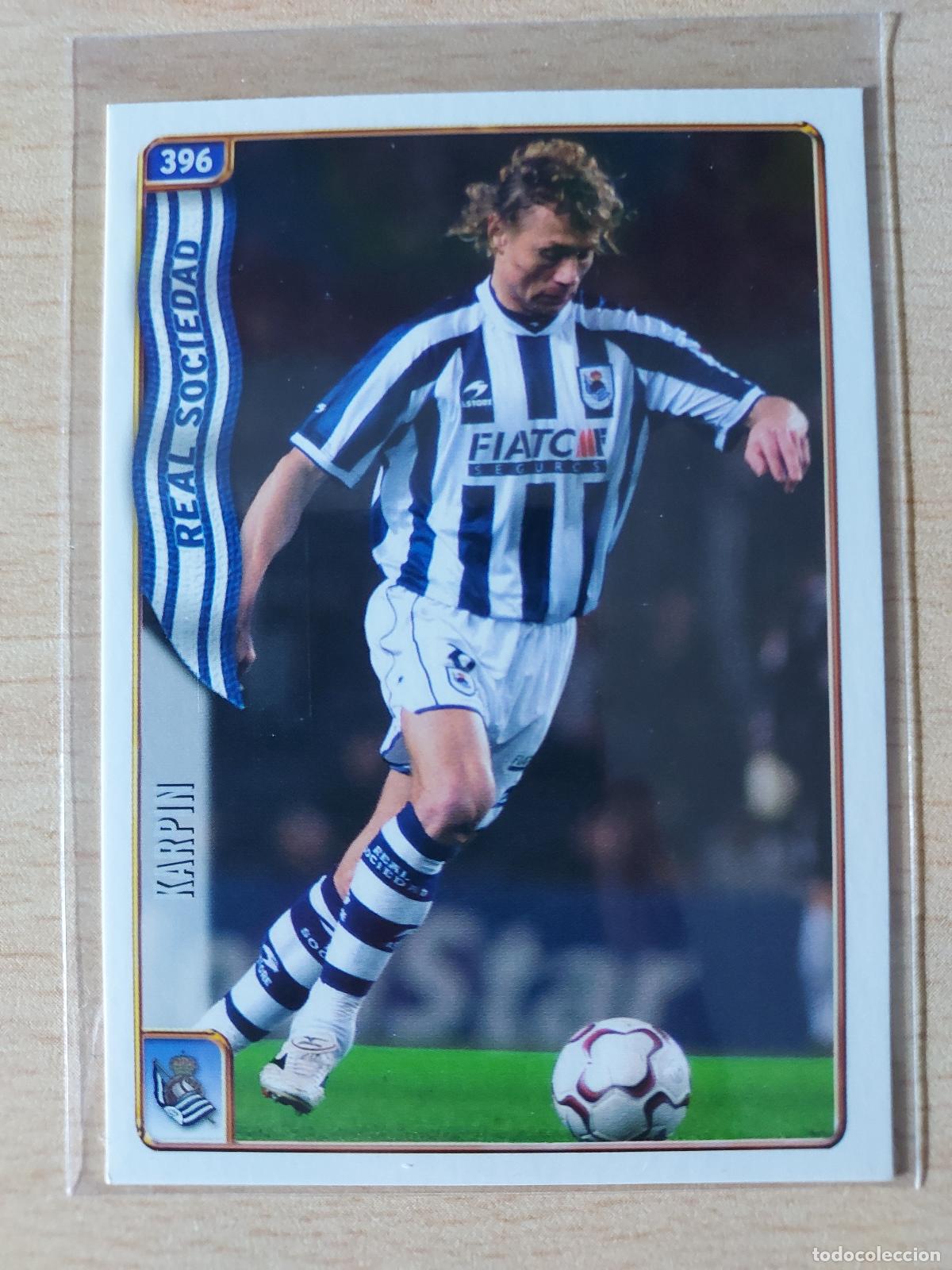 Cromos de F&uacute;tbol: 2004-2005 - 396 KARPIN - REAL SOCIEDAD - MUNDICROMO