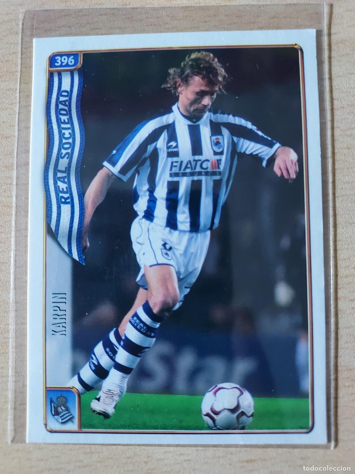 Cromos de F&uacute;tbol: 2004-2005 - 396 KARPIN - REAL SOCIEDAD - MUNDICROMO