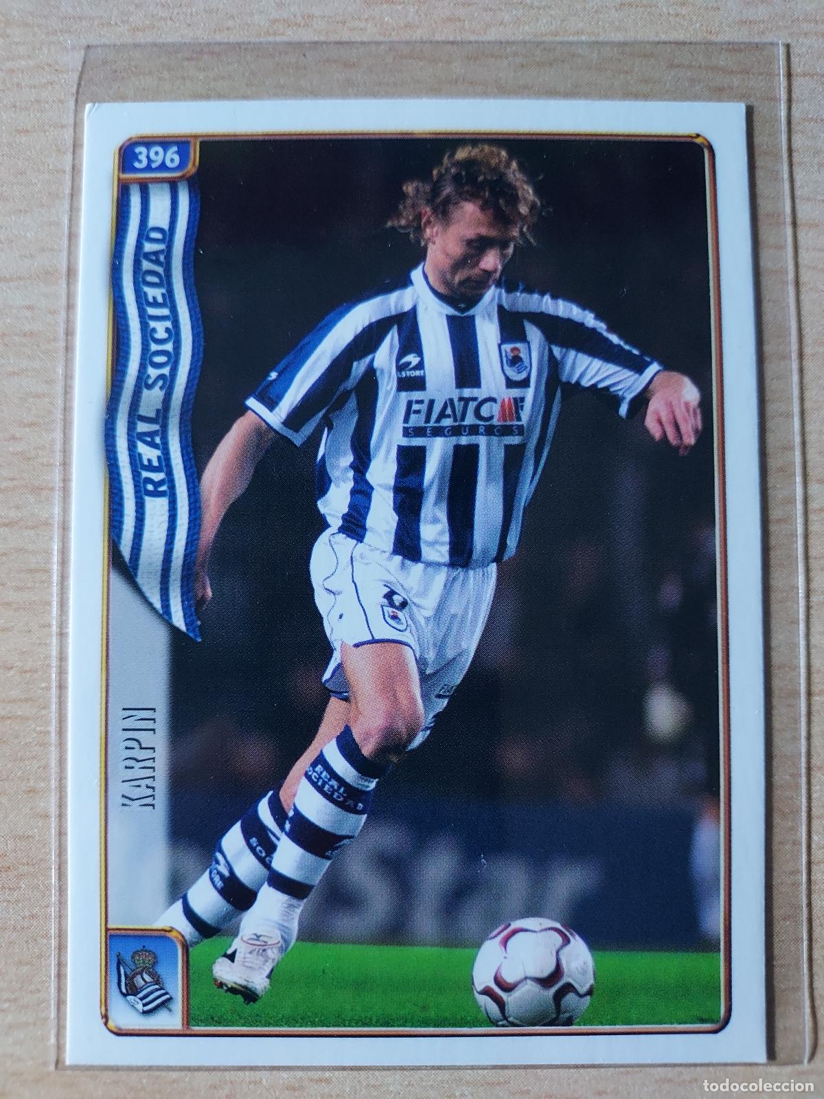 Cromos de F&uacute;tbol: 2004-2005 - 396 KARPIN - REAL SOCIEDAD - MUNDICROMO
