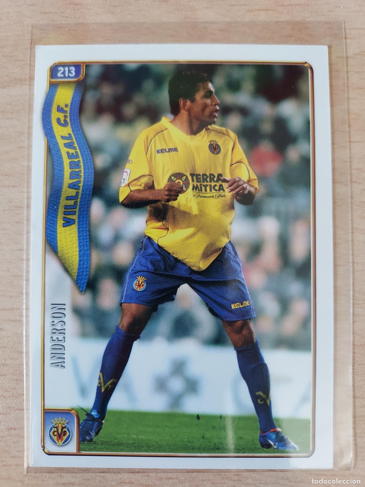 Cartes &agrave; collectionner de Football: 2004-2005 - 213 ANDERSON - VILLARREAL CF - MUNDICROMO