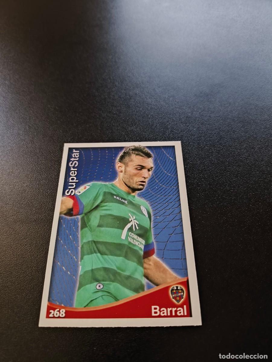 Cromos de F&uacute;tbol: 268 Barral SUPERSTAR MATE LEVANTE MUNDICROMO LIGA 2014 2015 14 15 NO PANINI ESTE