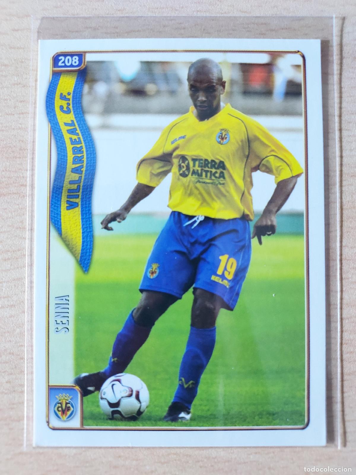 Cartes &agrave; collectionner de Football: 2004-2005 - 208 SENNA - VILLARREAL CF - MUNDICROMO