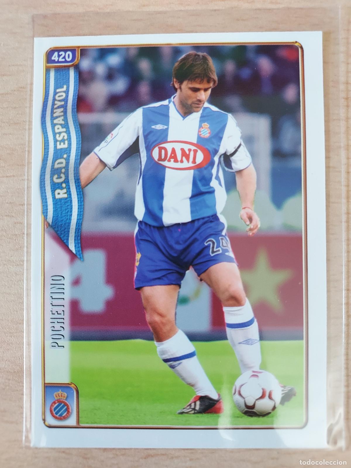 Cartes &agrave; collectionner de Football: 2004-2005 - 420 POCHETTINO - RCD ESPANYOL - MUNDICROMO