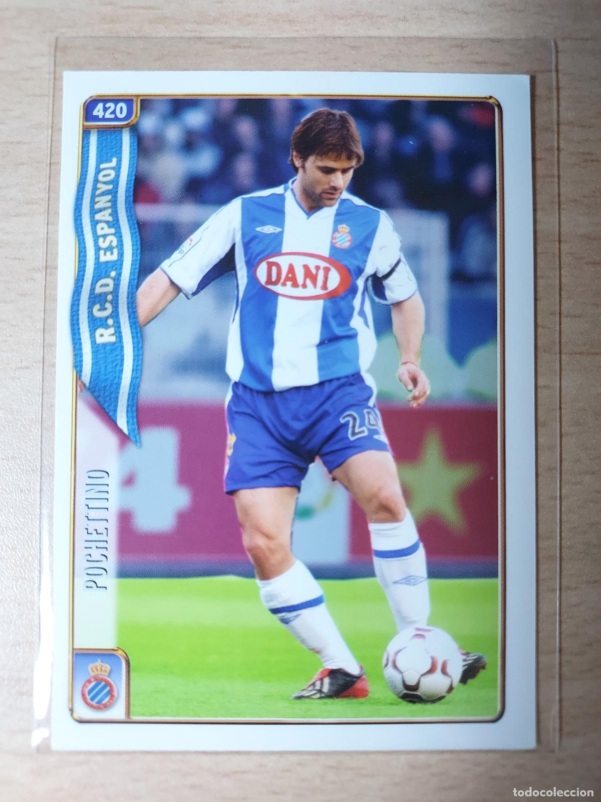Cartes &agrave; collectionner de Football: 2004-2005 - 420 POCHETTINO - RCD ESPANYOL - MUNDICROMO