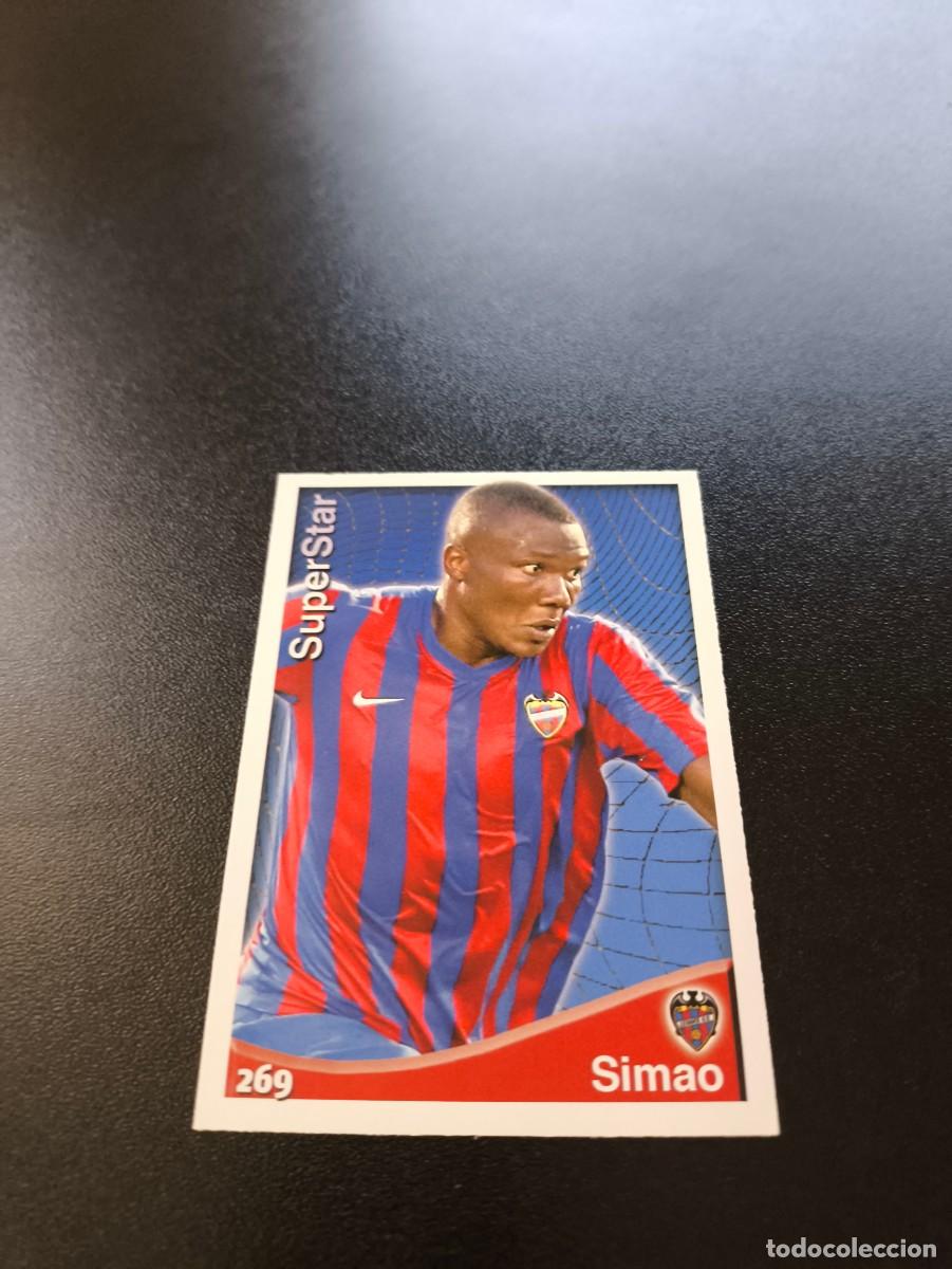 Cromos de F&uacute;tbol: 269 Simao SUPERSTAR MATE LEVANTE MUNDICROMO LIGA 2014 2015 14 15 NO PANINI ESTE