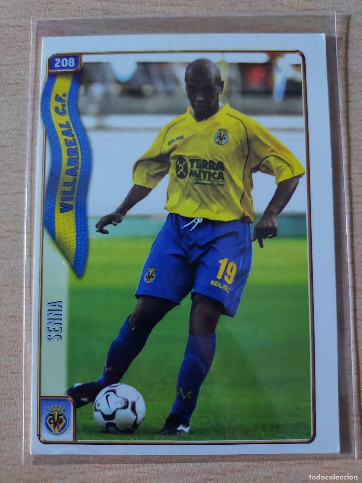 Cartes &agrave; collectionner de Football: 2004-2005 - 208 SENNA - VILLARREAL CF - MUNDICROMO