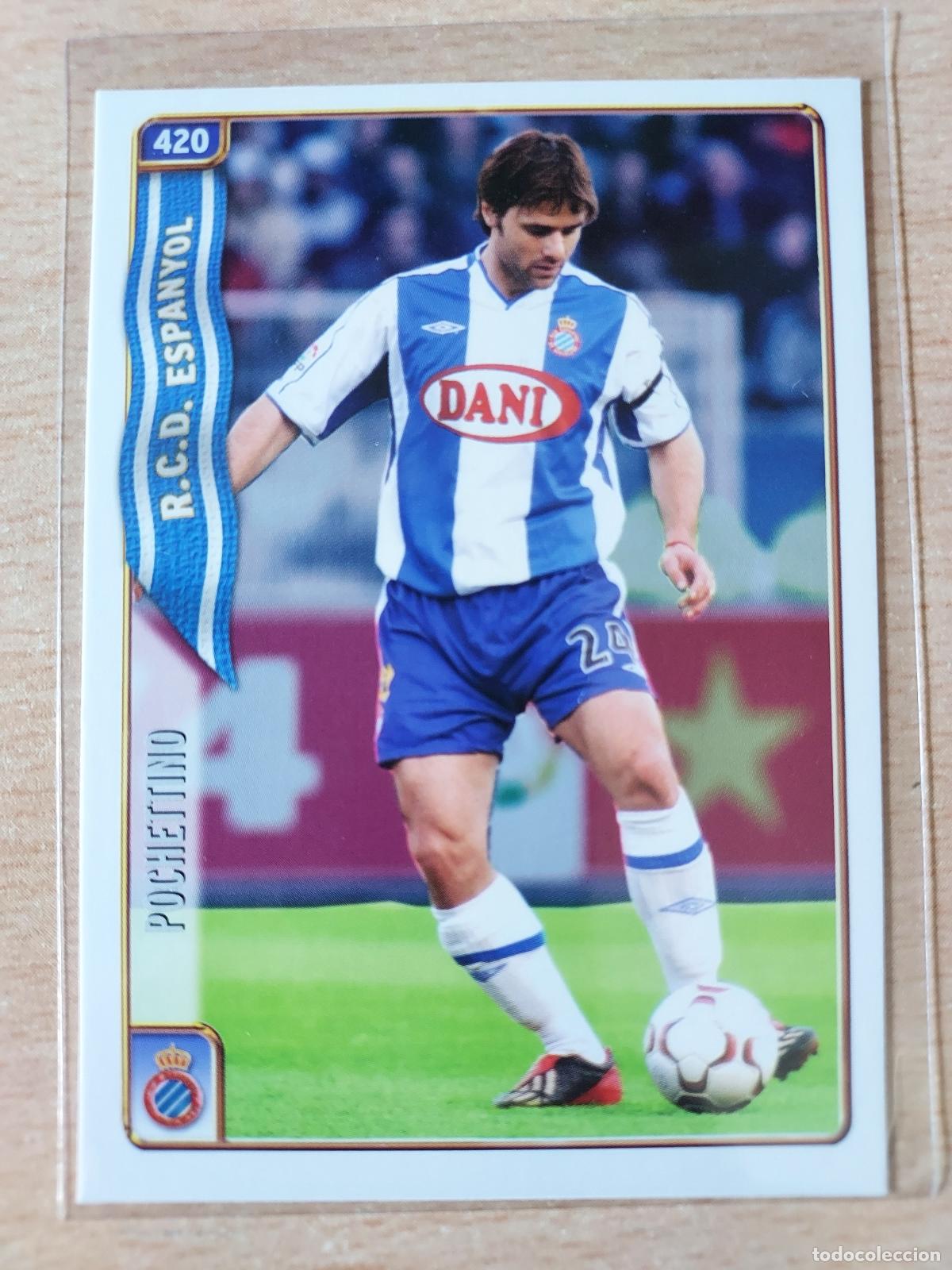 Cartes &agrave; collectionner de Football: 2004-2005 - 420 POCHETTINO - RCD ESPANYOL - MUNDICROMO