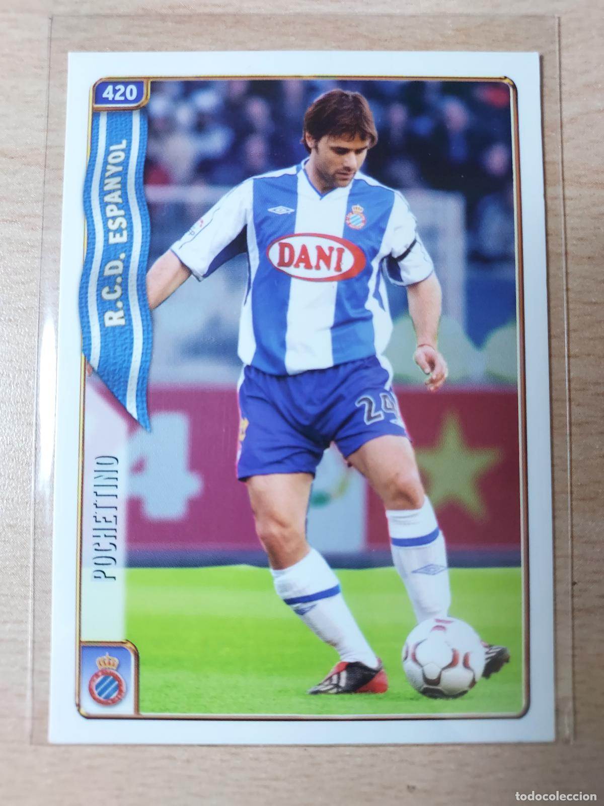 Cartes &agrave; collectionner de Football: 2004-2005 - 420 POCHETTINO - RCD ESPANYOL - MUNDICROMO