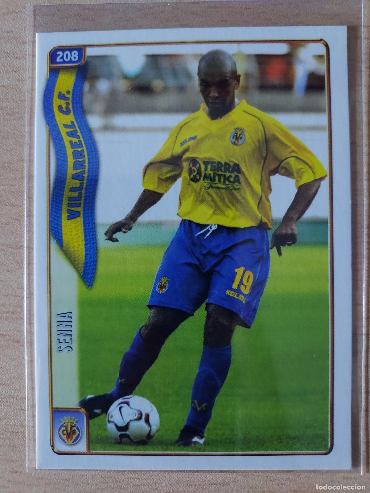 Cartes &agrave; collectionner de Football: 2004-2005 - 208 SENNA - VILLARREAL CF - MUNDICROMO
