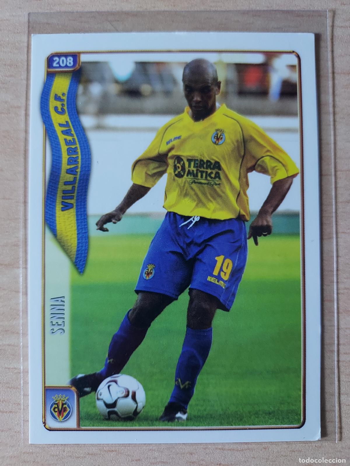 Fu&szlig;ball-Sticker: 2004-2005 - 208 SENNA - VILLARREAL CF - MUNDICROMO