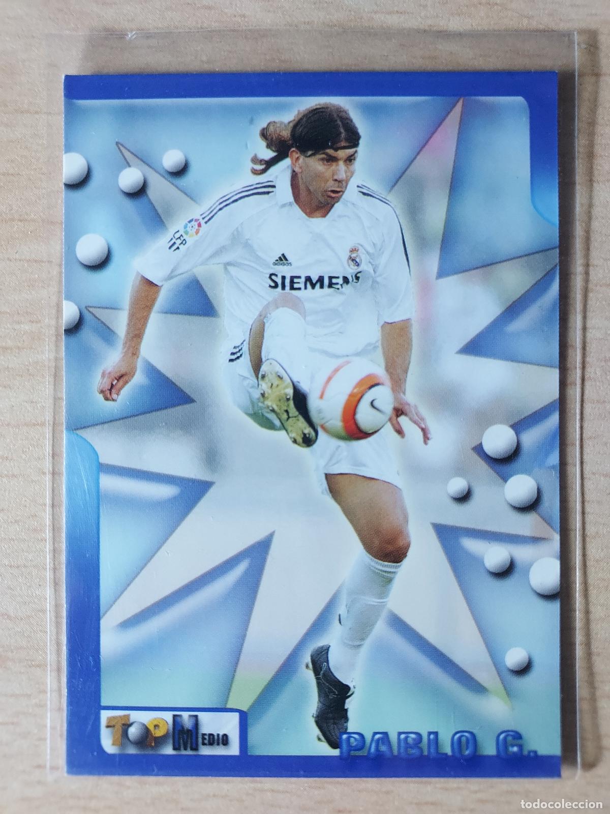 Football Stickers: 2005-2006 - 110 PABLO GARCIA - REAL MADRID - MUNDICROMO TOP LIGA