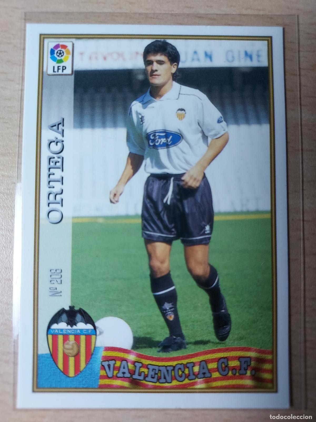 Figurine di Calcio: 1997-1998 - 208 ORTEGA - VALENCIA CF - MUNDICROMO
